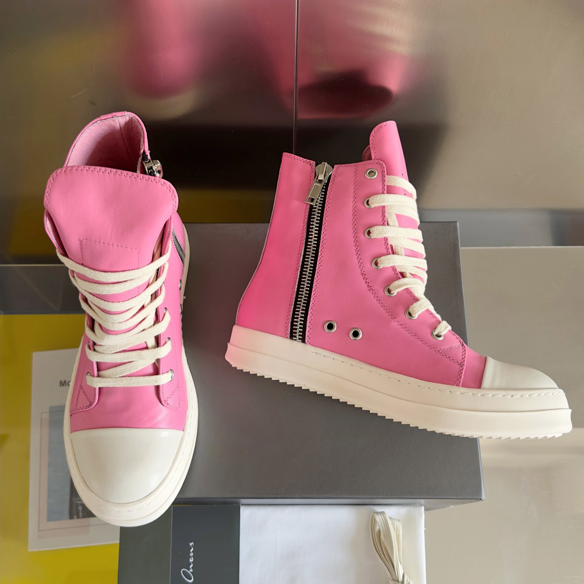 Rick Owens Drkshdw Ramones Canvas Low - DopestKickz