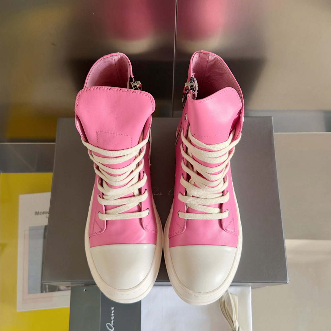 Rick Owens Drkshdw Ramones Canvas Low - DopestKickz
