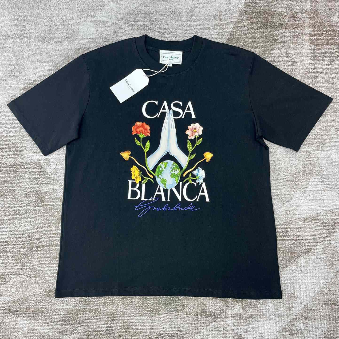 Casablanca Gratitude T-Shirt CA5043 - DopestKickz