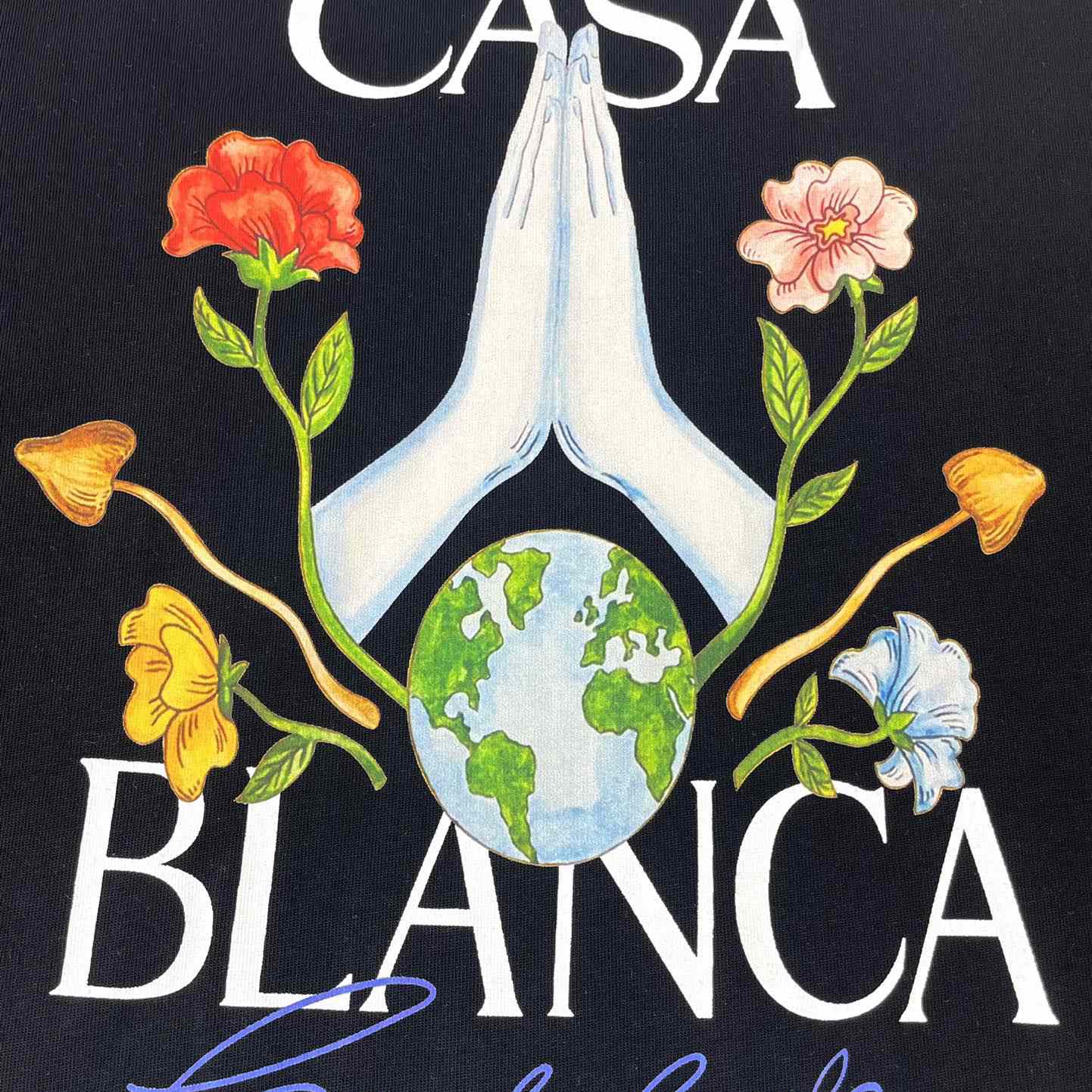Casablanca Gratitude T-Shirt CA5043 - DopestKickz