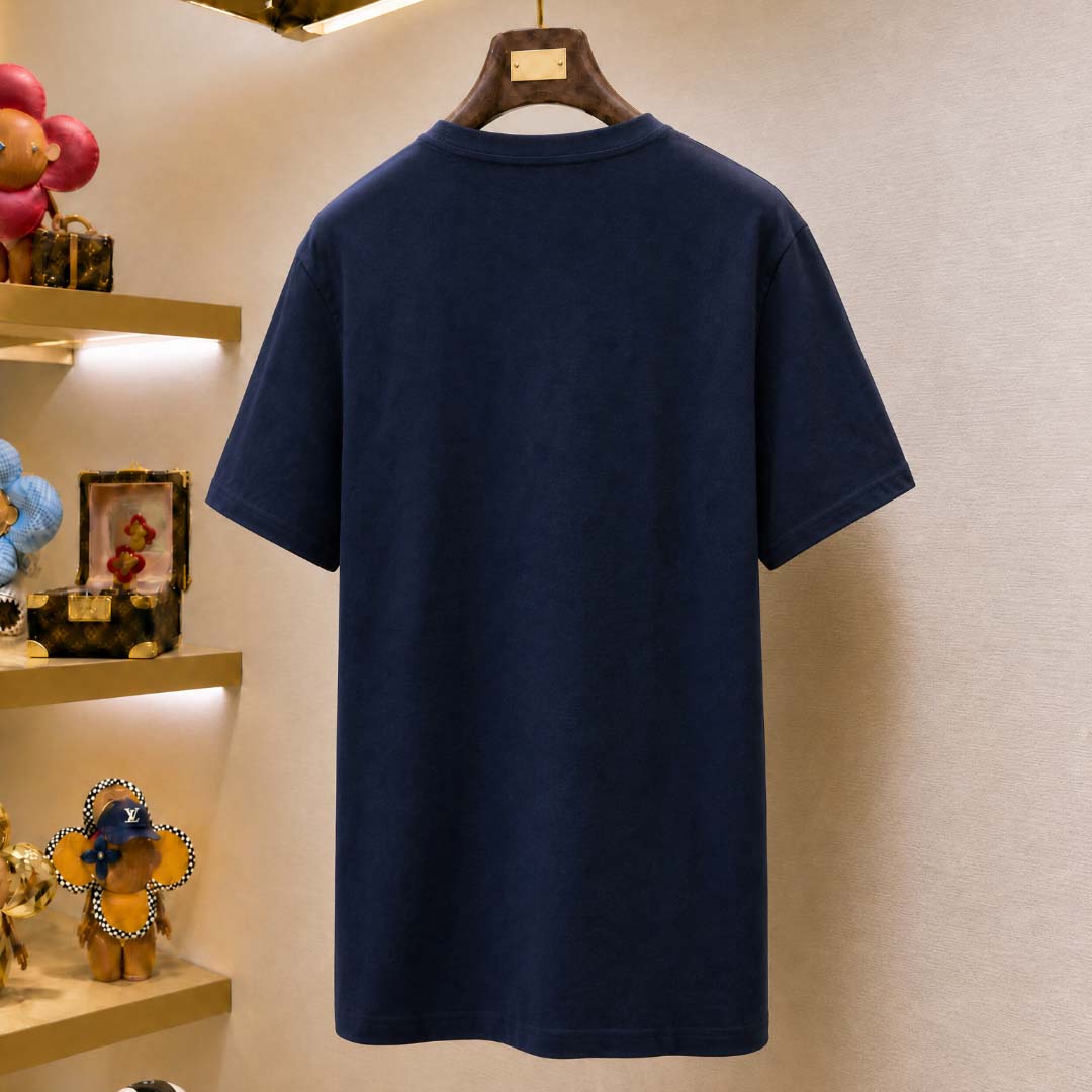 Moncler Striped Logo Cotton Jersey T-Shirt - DopestKickz
