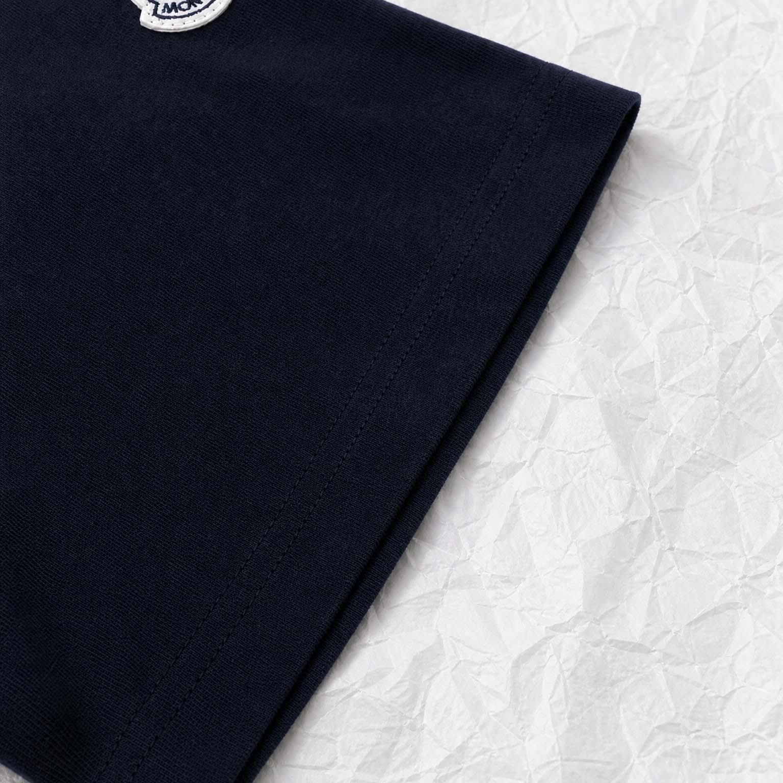Moncler Striped Logo Cotton Jersey T-Shirt - DopestKickz