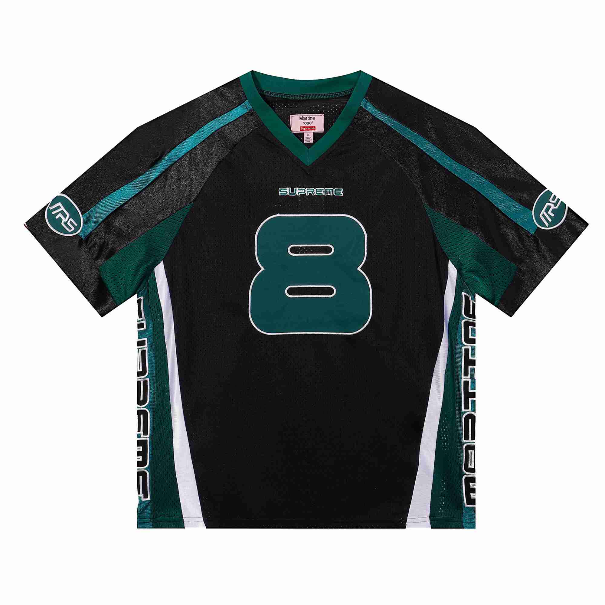 Supreme x Martine Rose Football Jersey 'Black' - DopestKickz