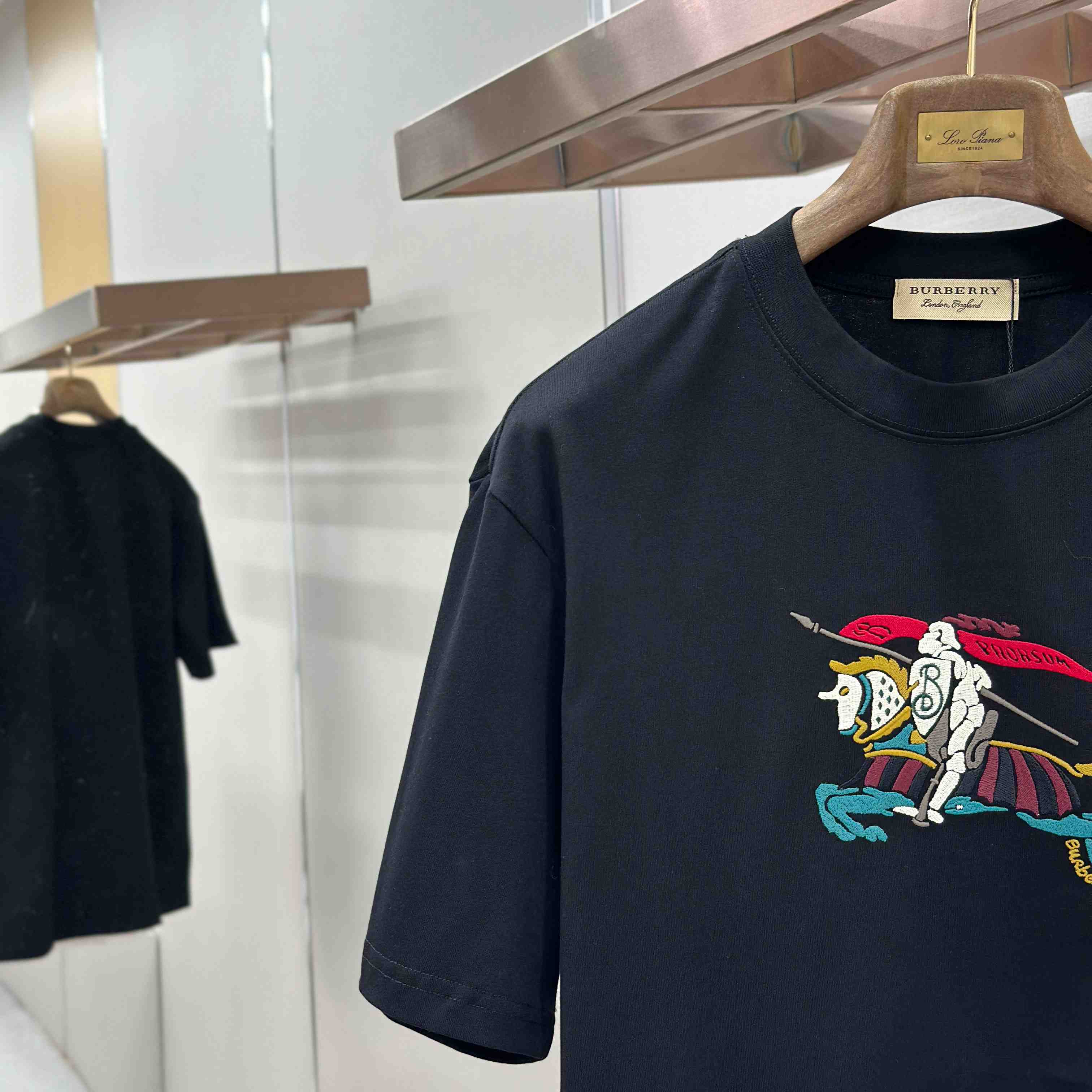 Burberry Knight Cotton T-shirt - DopestKickz