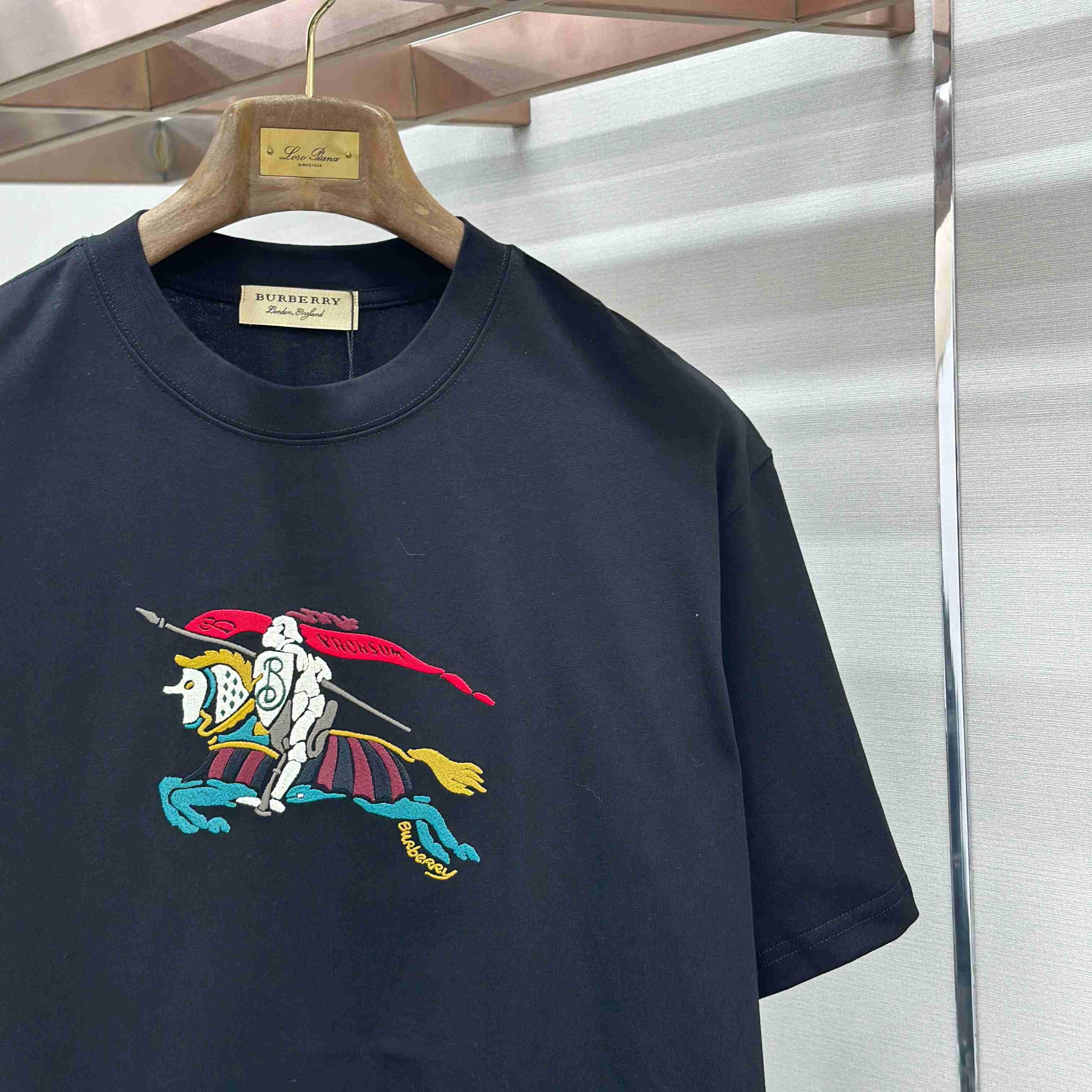 Burberry Knight Cotton T-shirt - DopestKickz