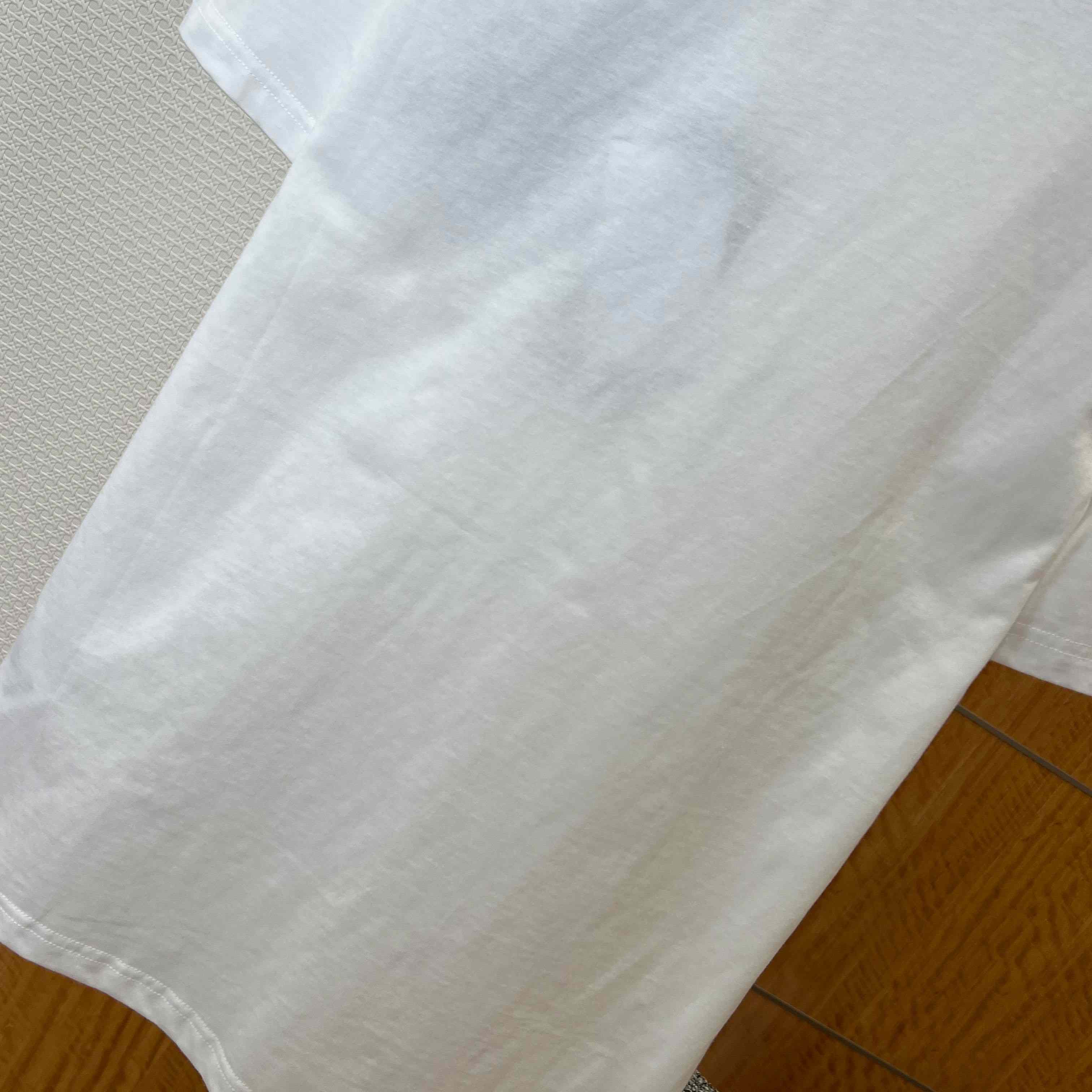 Dior T-Shirt With Dior Blason Embroidery, Relaxed Fit - DopestKickz