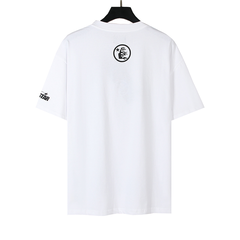 Hellstar Eyeball T-Shirt 'White' - DopestKickz