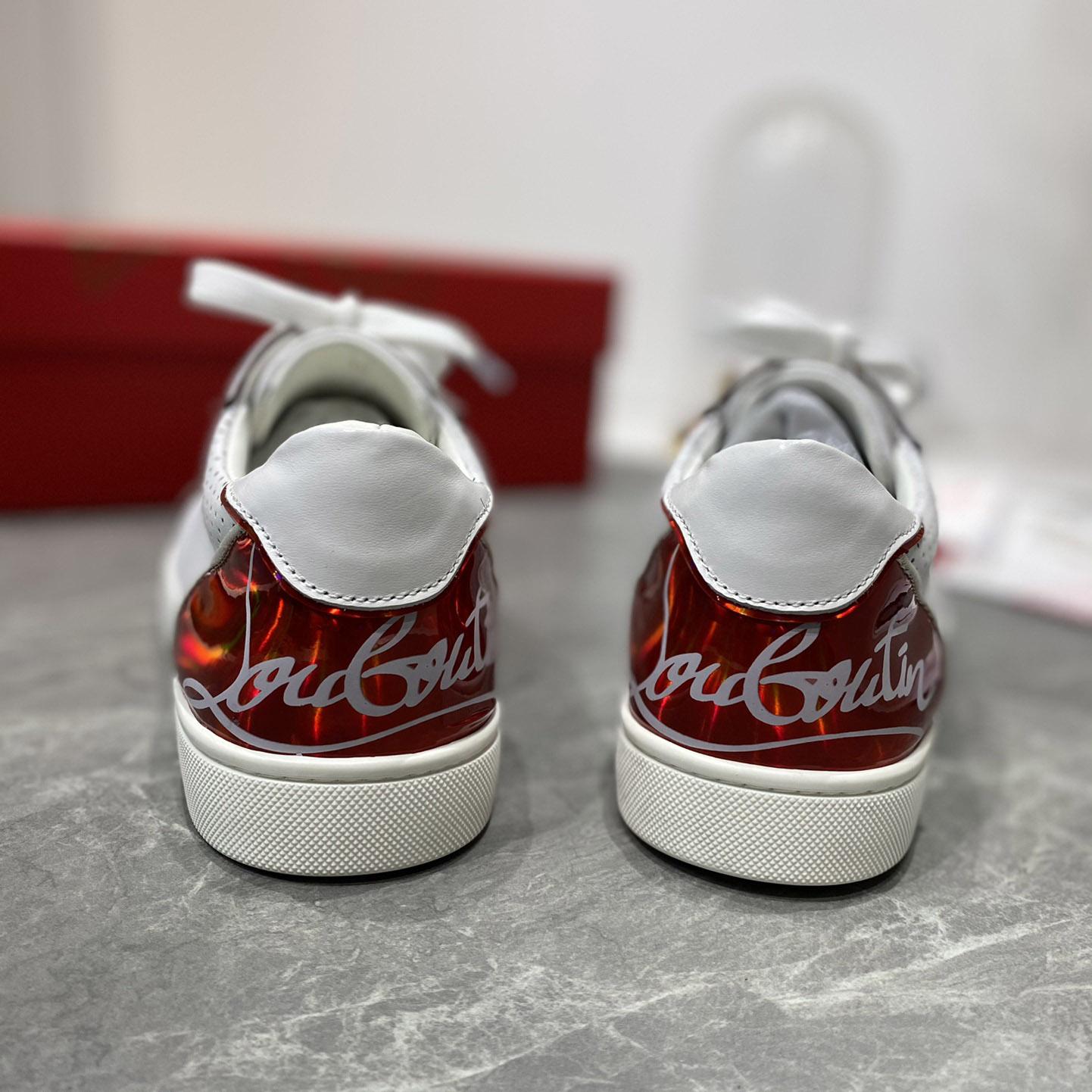 Christian Louboutin Wmns Fun Vieira 'White Red' - DopestKickz