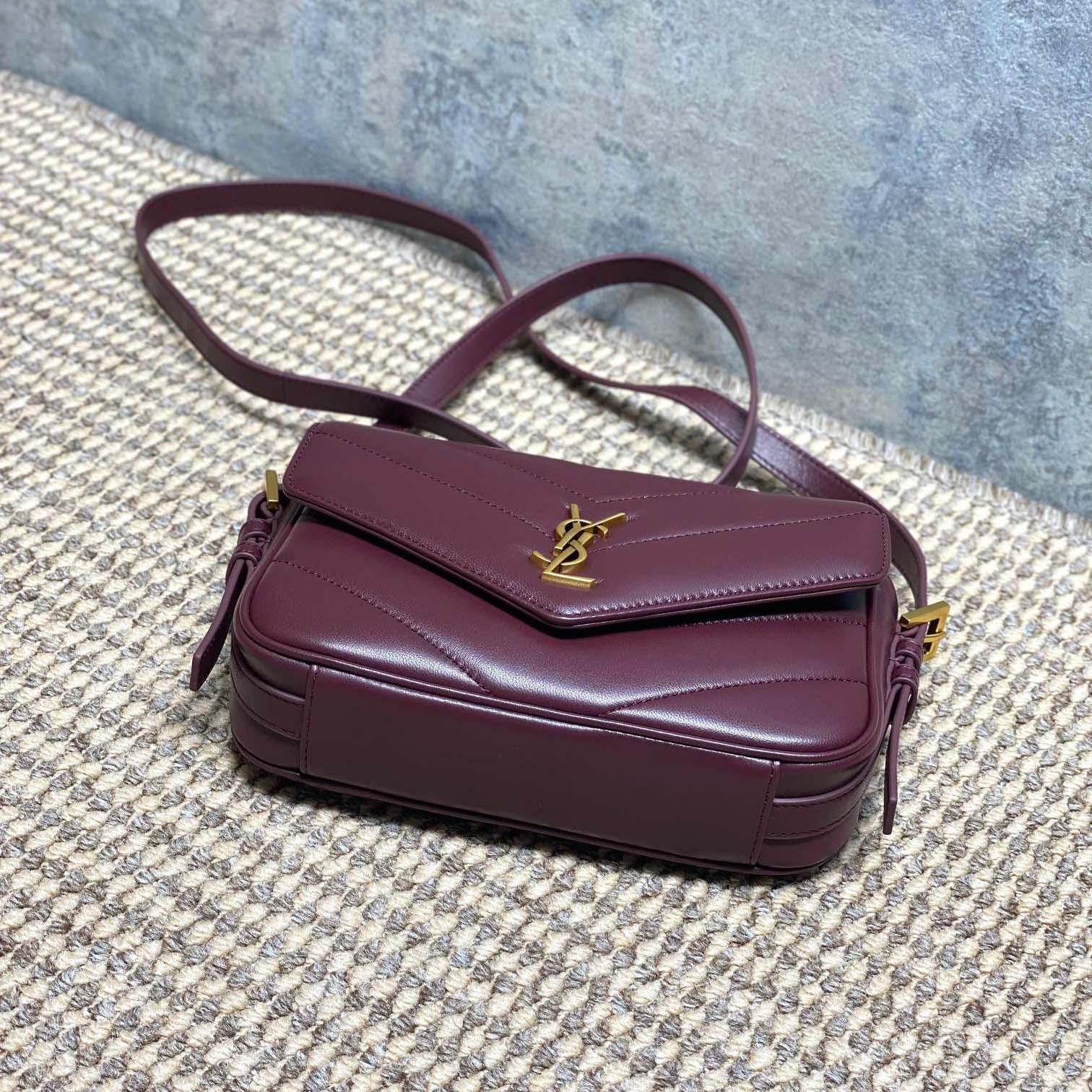 Saint Laurent LOULOU Toy Crossbody In MATELASSÉ Lambskin - DopestKickz