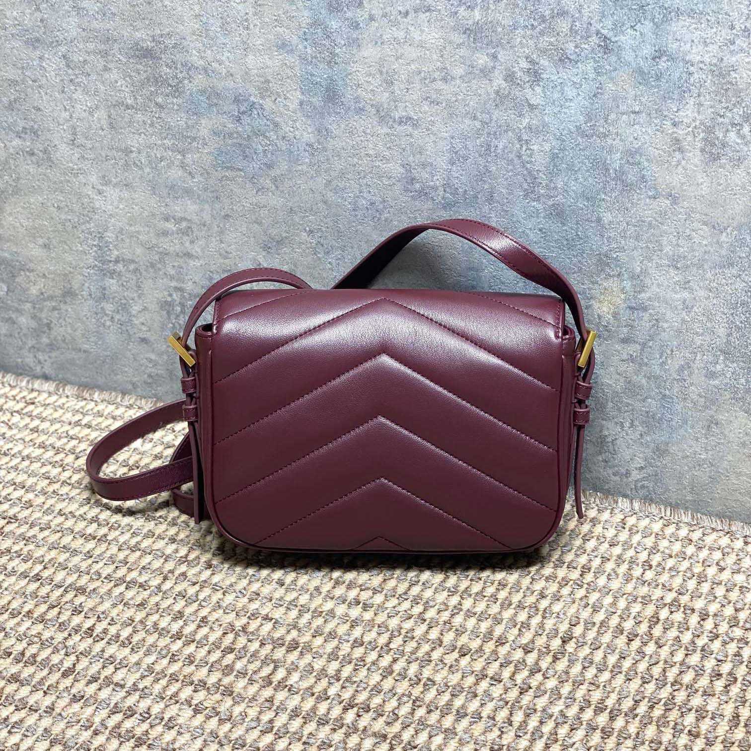 Saint Laurent LOULOU Toy Crossbody In MATELASSÉ Lambskin - DopestKickz