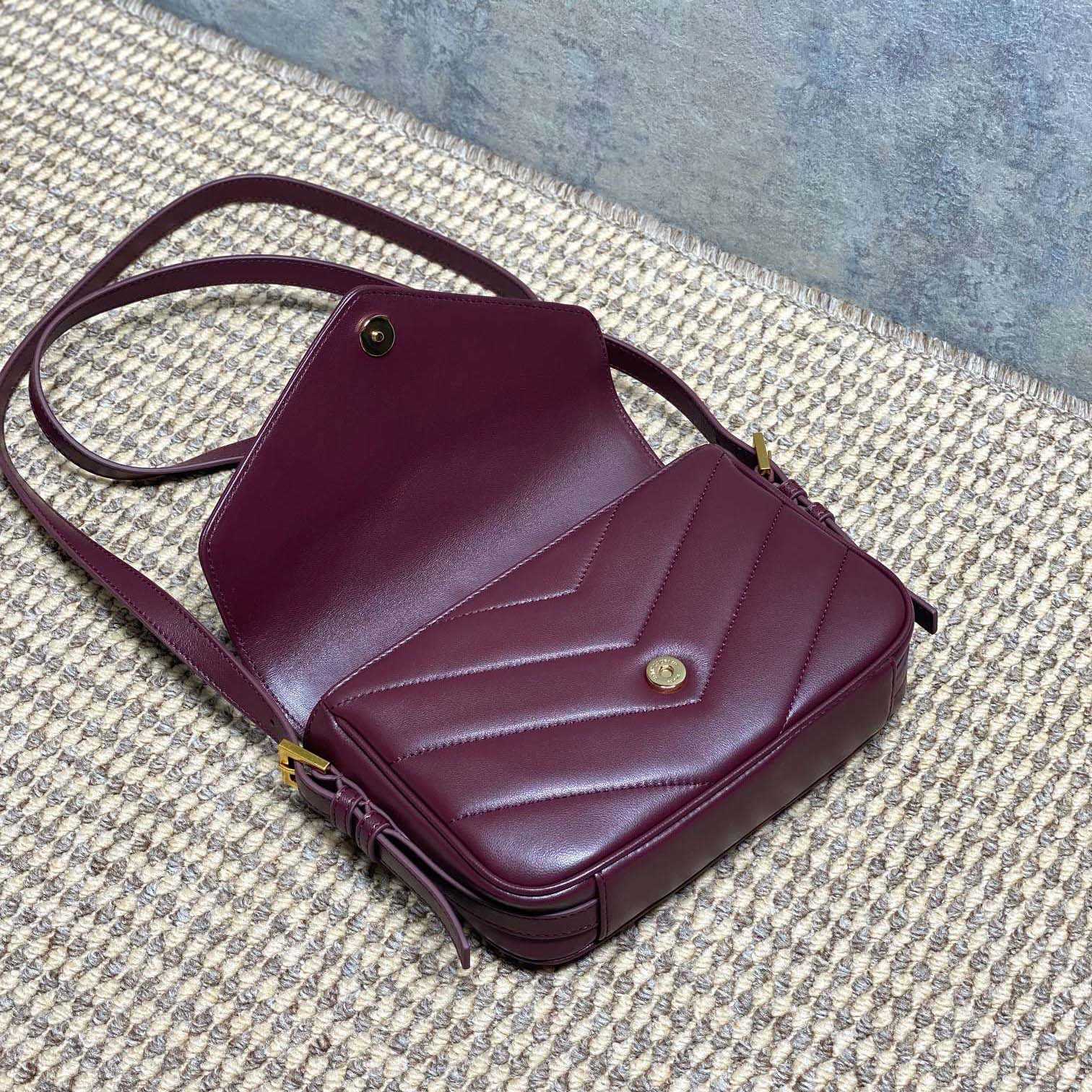 Saint Laurent LOULOU Toy Crossbody In MATELASSÉ Lambskin - DopestKickz
