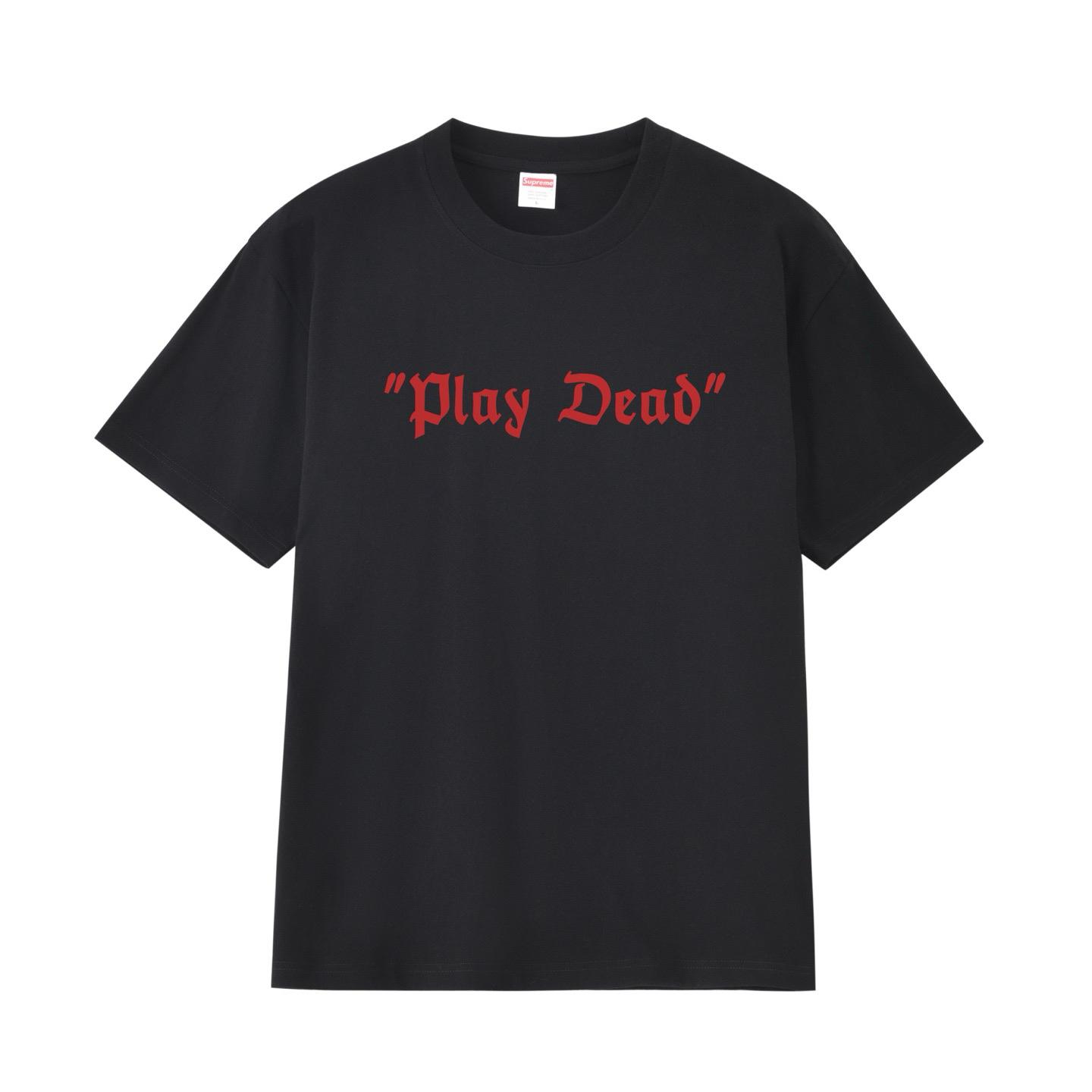 Supreme Play Dead Tee 'Black' - DopestKickz