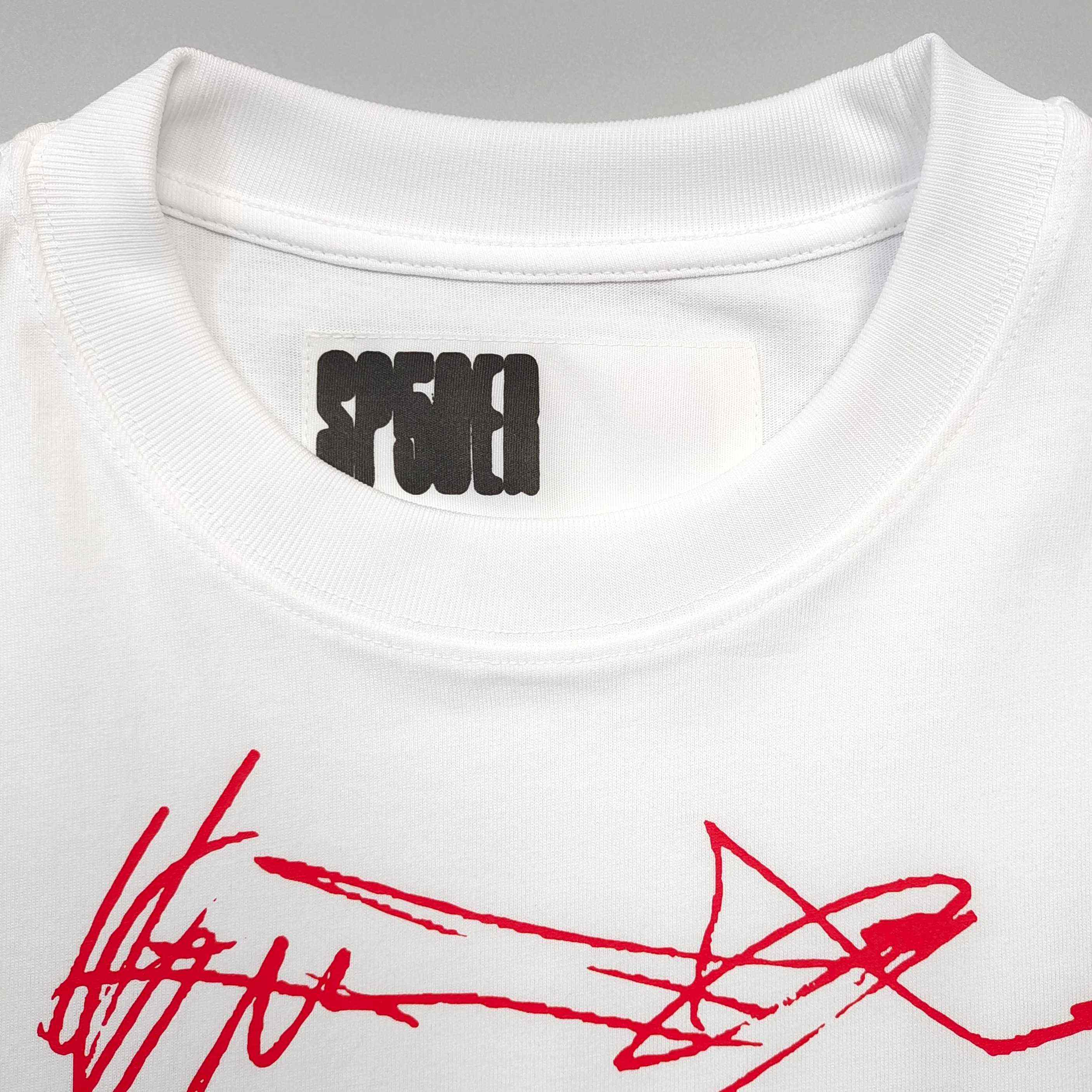 Sp5der Vivienne Tee 'White' - DopestKickz