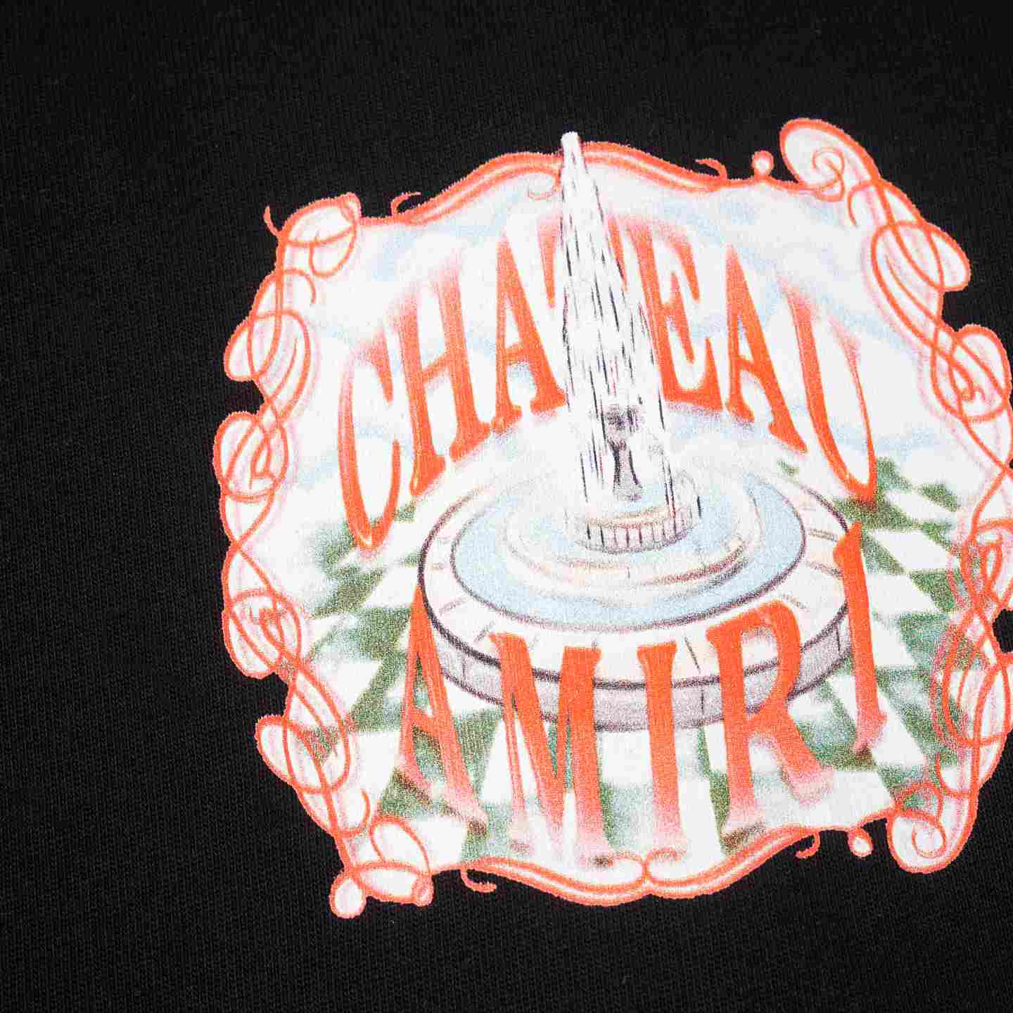 AMIRI Chateau Sketch Os Tee - DopestKickz