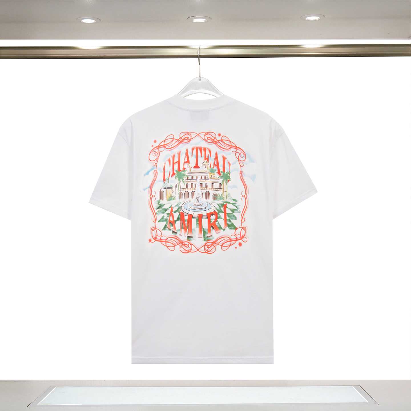 AMIRI Chateau Sketch Os Tee - DopestKickz