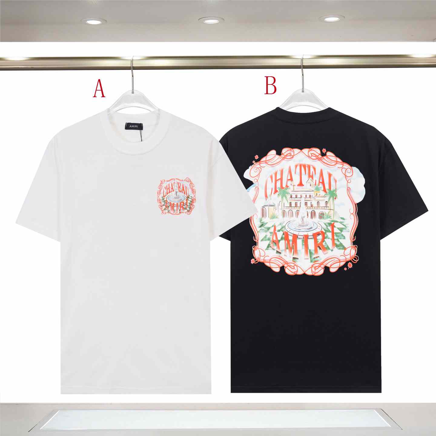 AMIRI Chateau Sketch Os Tee - DopestKickz