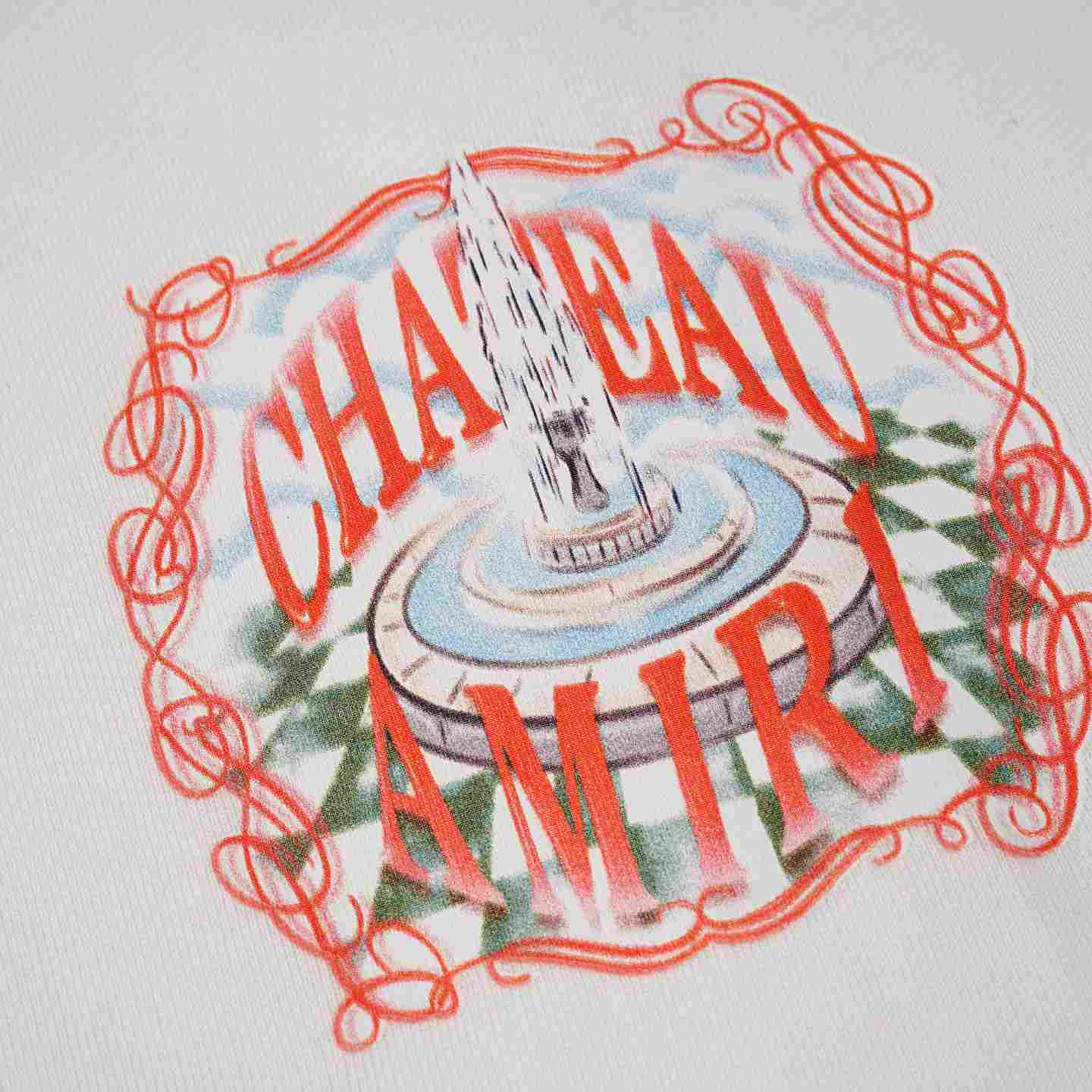 AMIRI Chateau Sketch Os Tee - DopestKickz