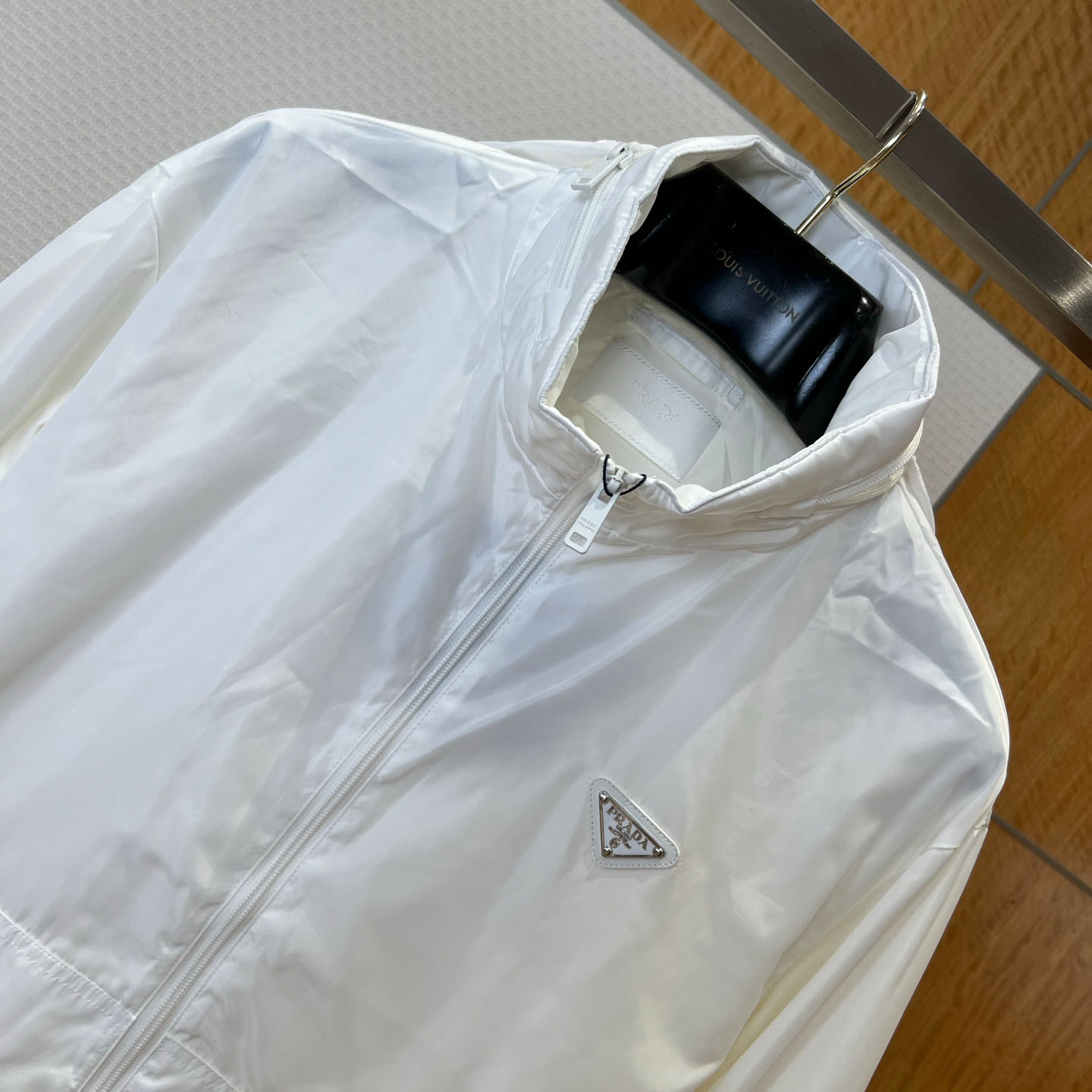 Prada Re-Nylon Track Jacket - DopestKickz
