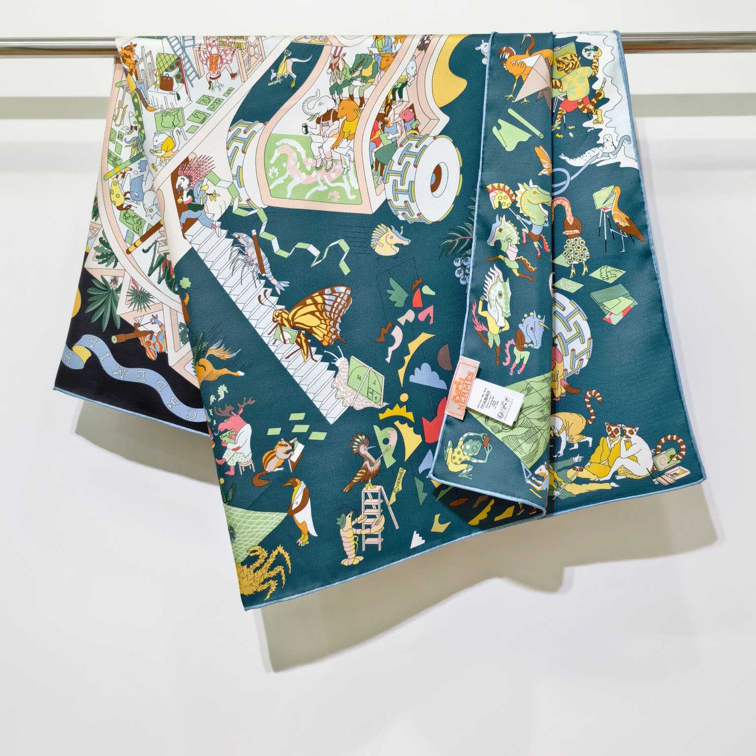 Hermes Academia Hippica Scarf 90 - DopestKickz