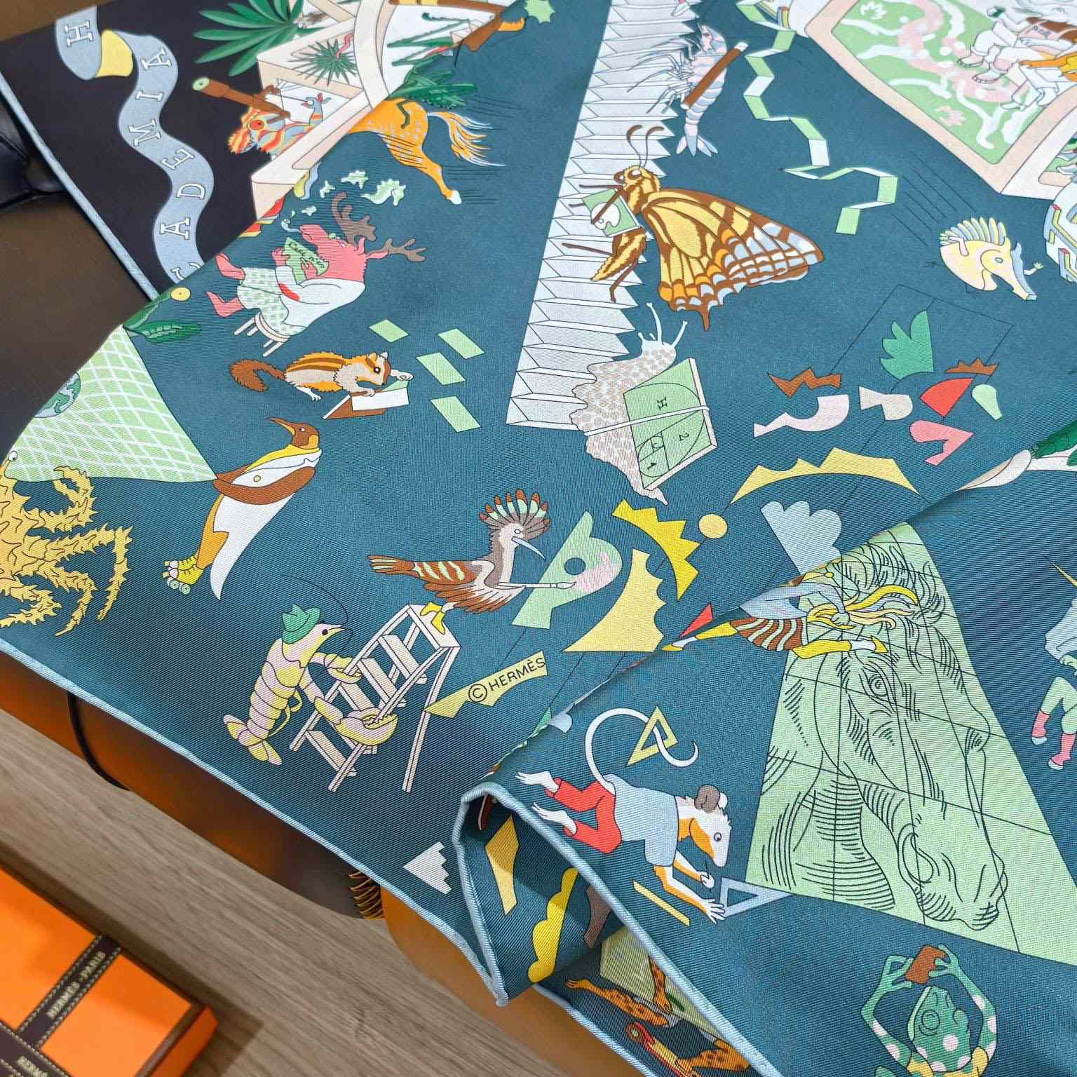 Hermes Academia Hippica Scarf 90 - DopestKickz