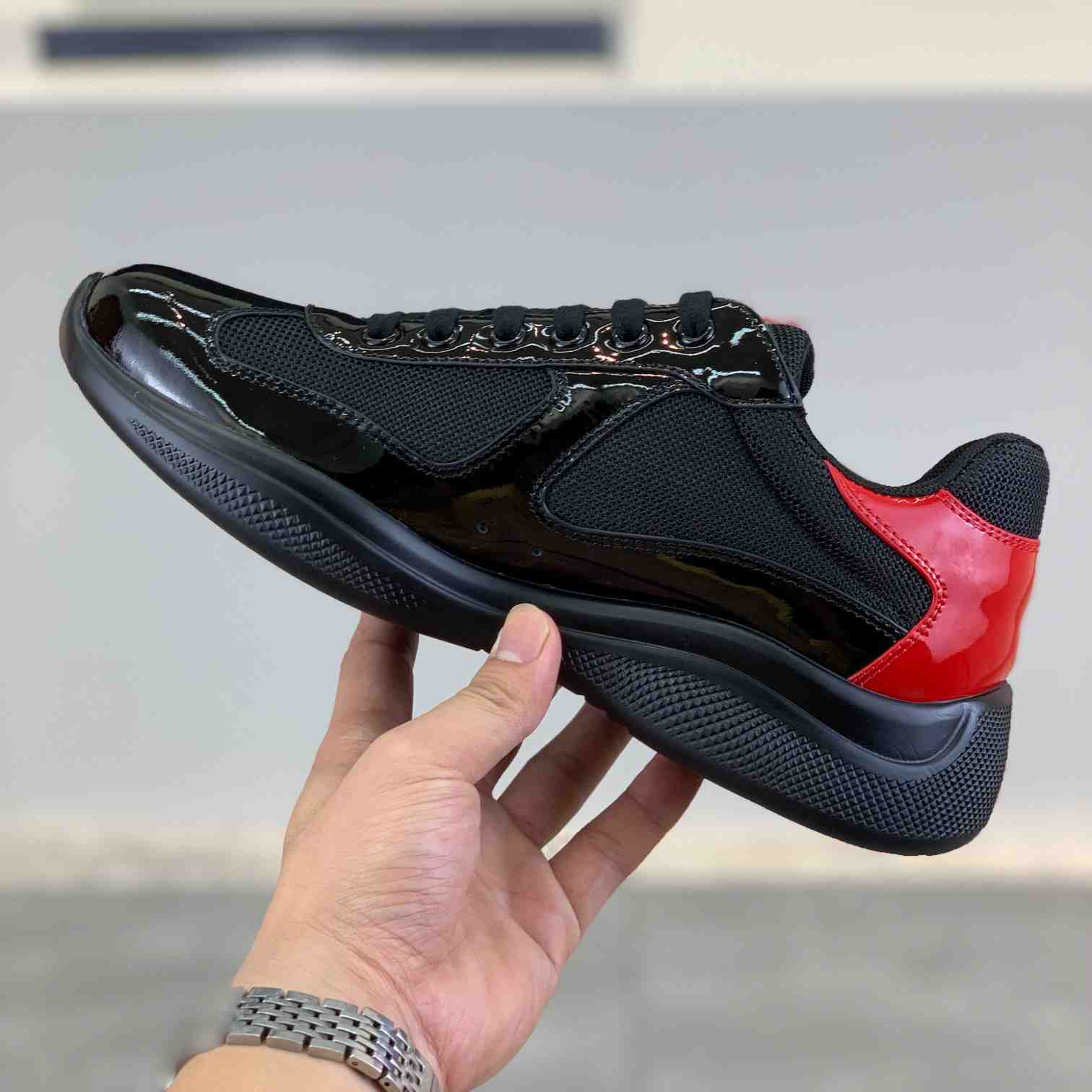 Prada America's Cup 'Anthracite Red' - DopestKickz