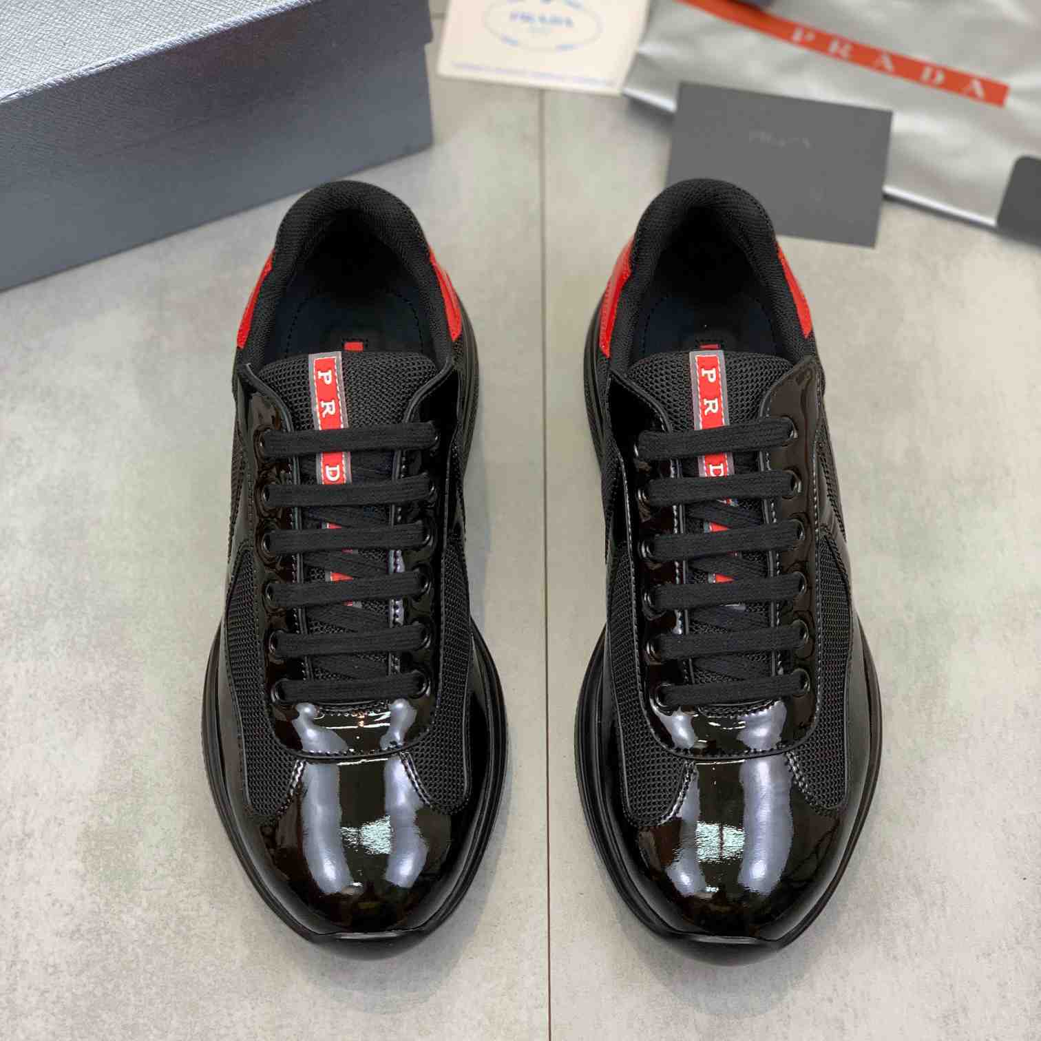 Prada America's Cup 'Anthracite Red' - DopestKickz