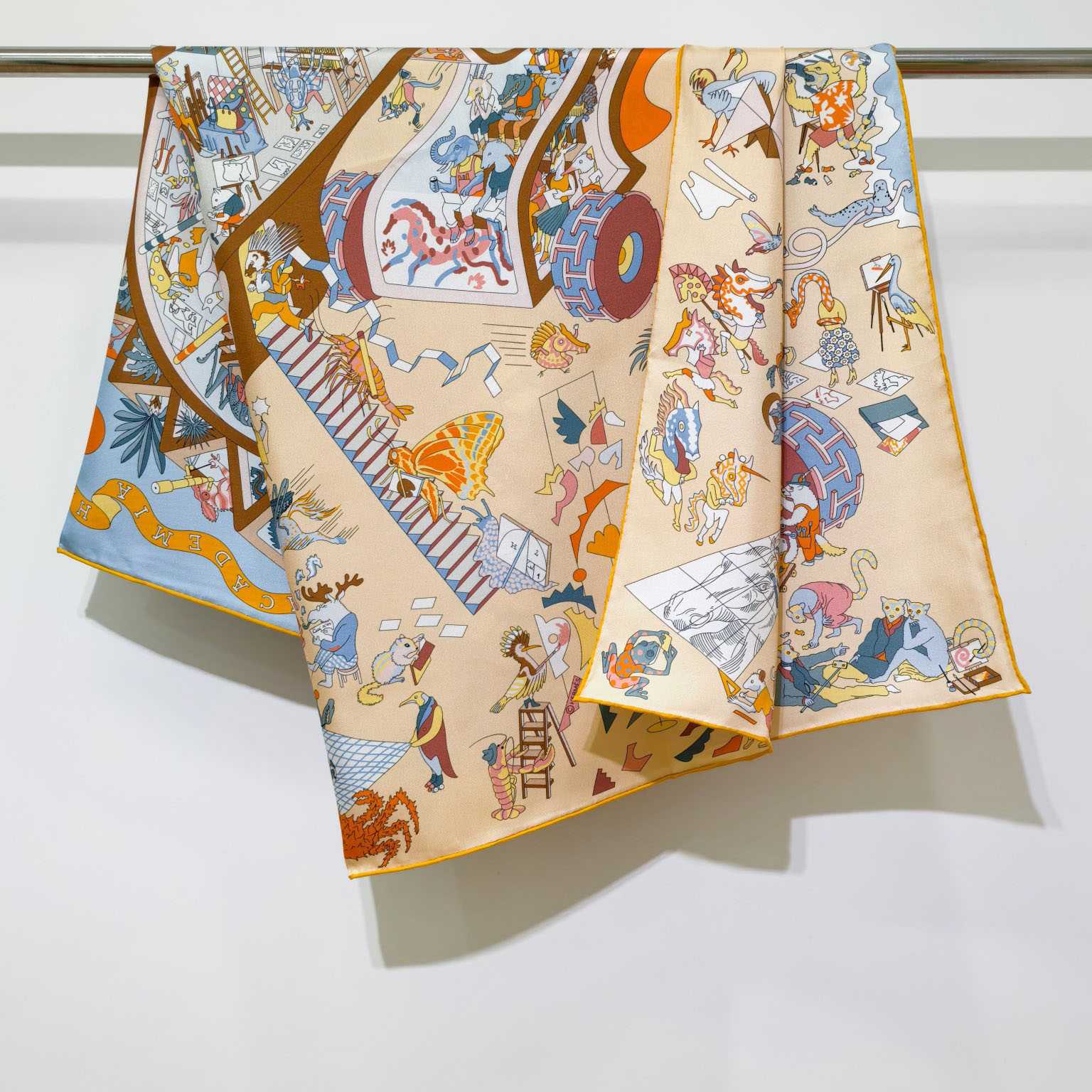 Hermes Academia Hippica Scarf 90 - DopestKickz