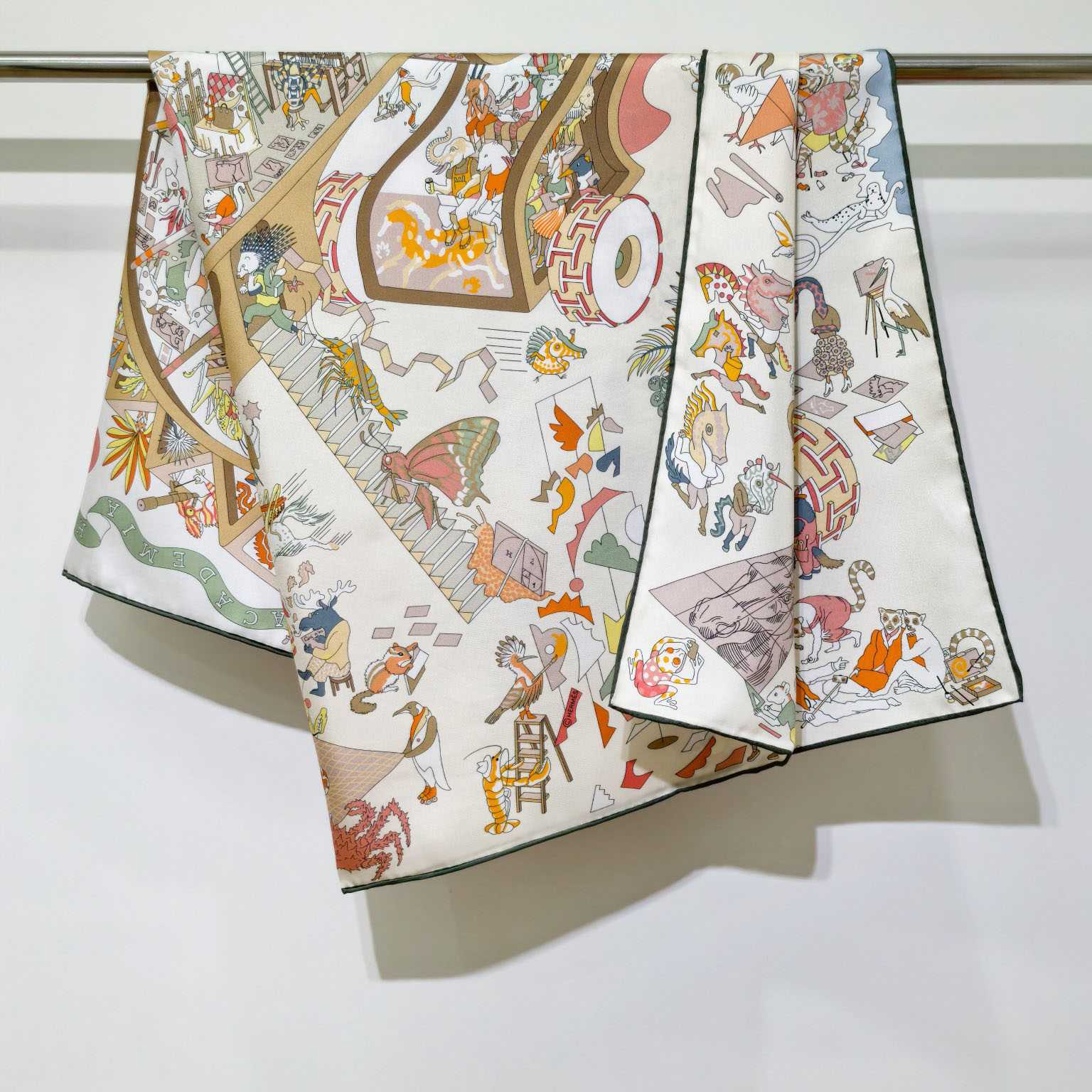 Hermes Academia Hippica Scarf 90 - DopestKickz