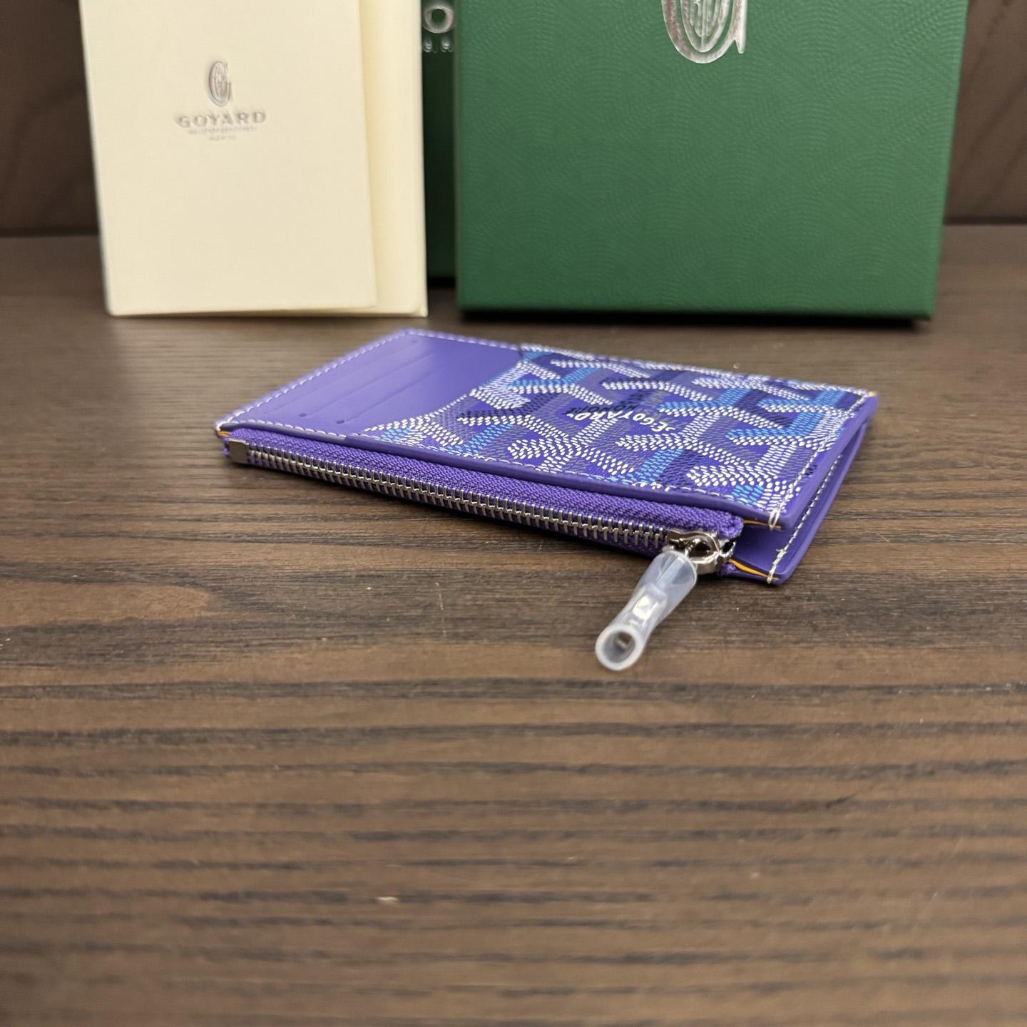Goyard Bourbon Zipped Card Holder - DopestKickz