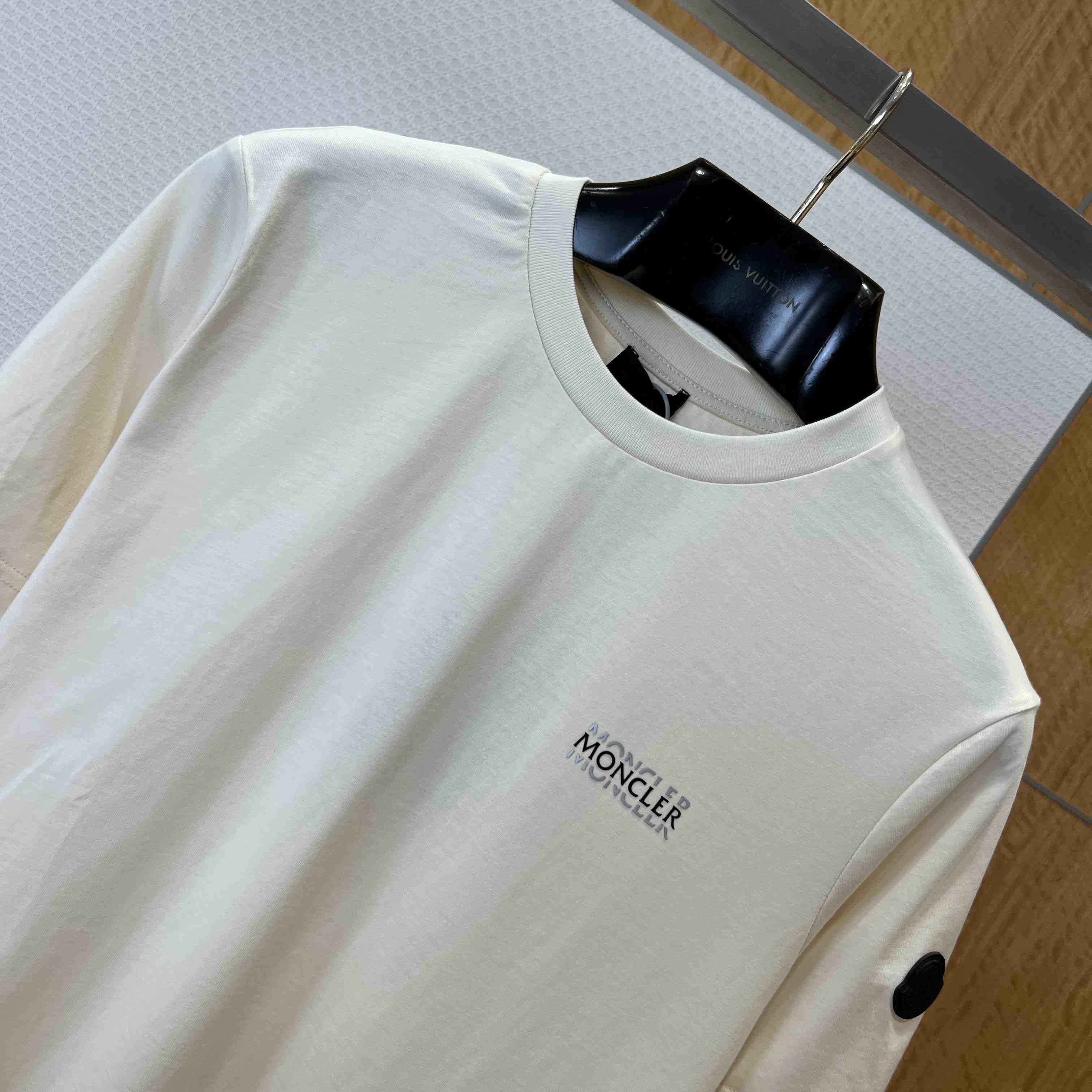 Moncler  Logo Cotton Jersey T-Shirt - DopestKickz