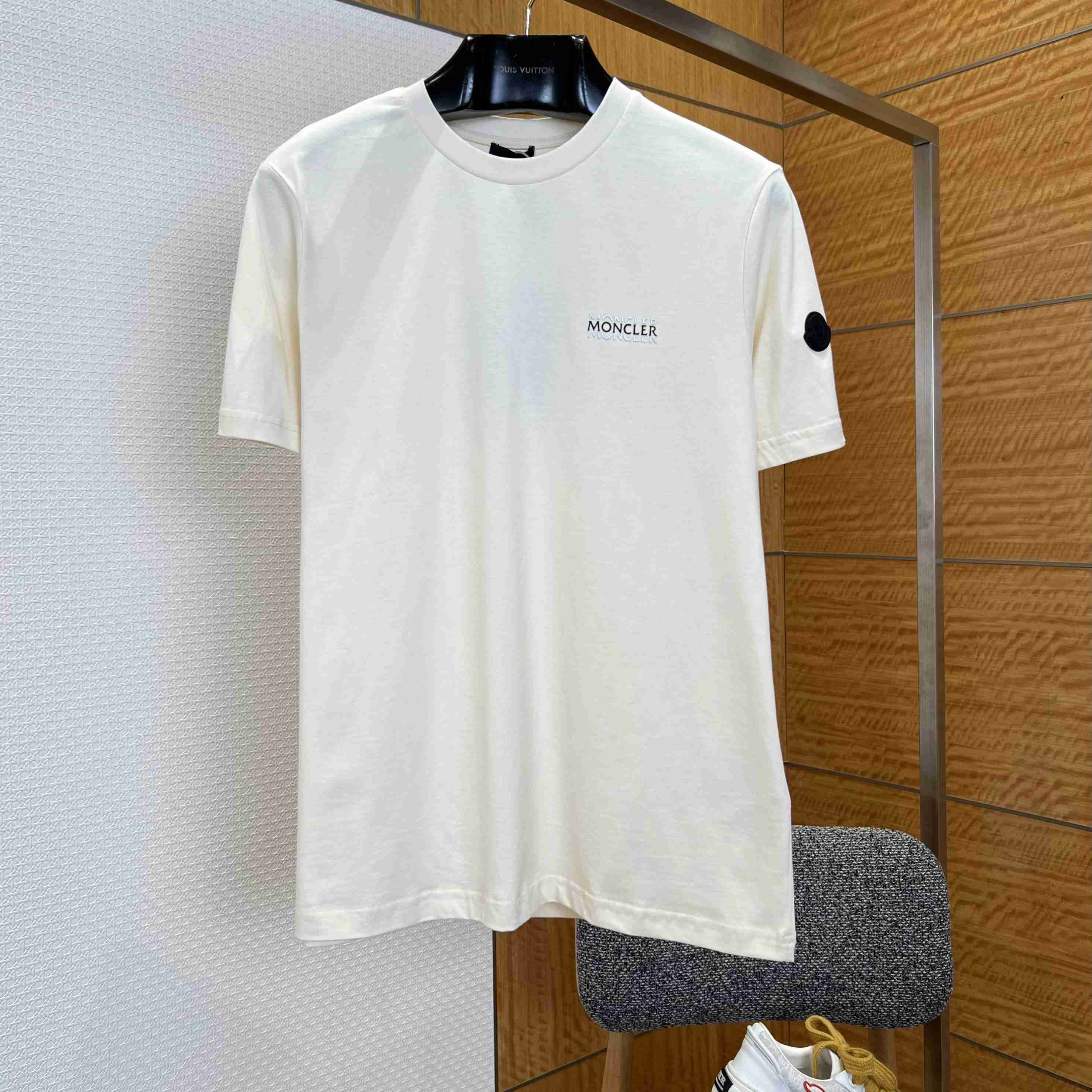 Moncler  Logo Cotton Jersey T-Shirt - DopestKickz