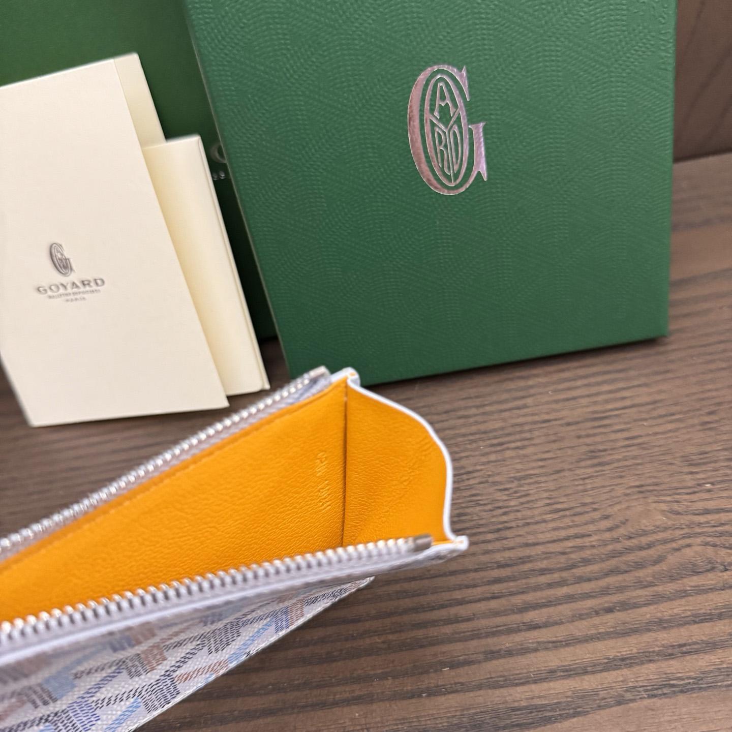 Goyard Bourbon Zipped Card Holder - DopestKickz