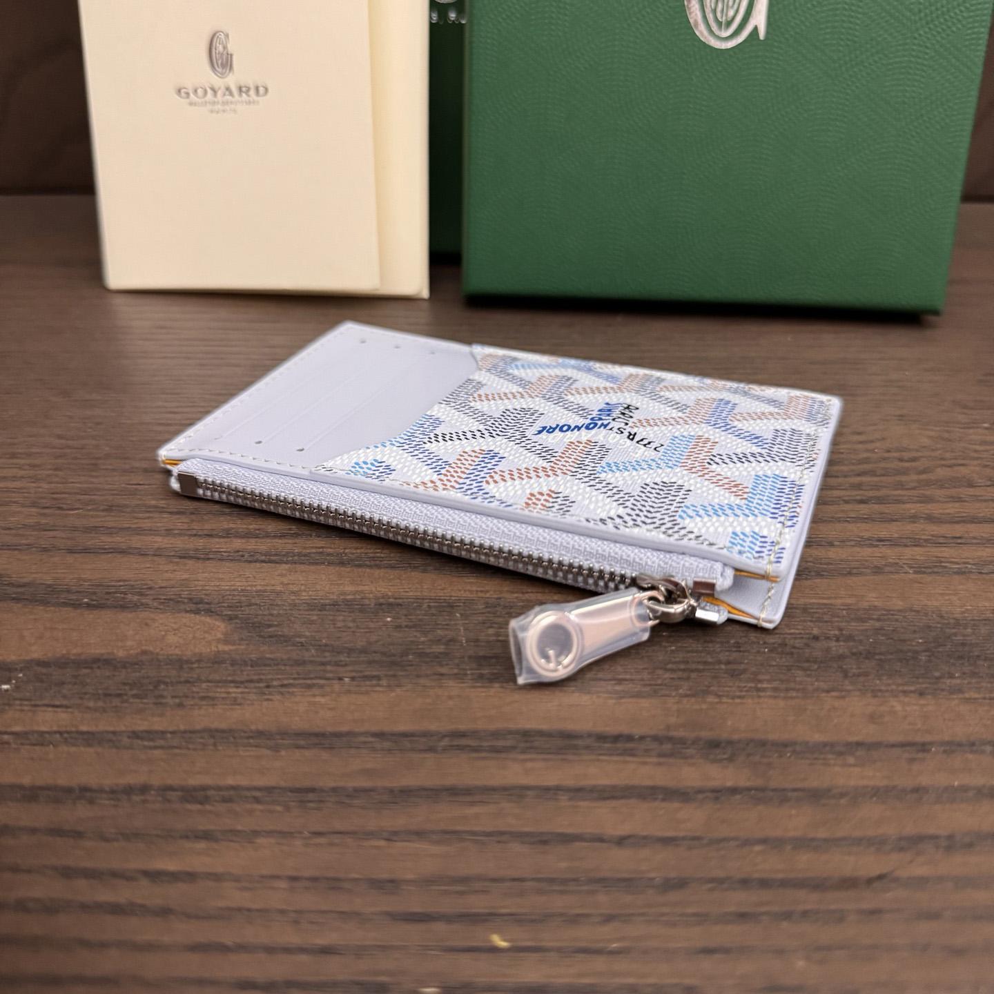 Goyard Bourbon Zipped Card Holder - DopestKickz