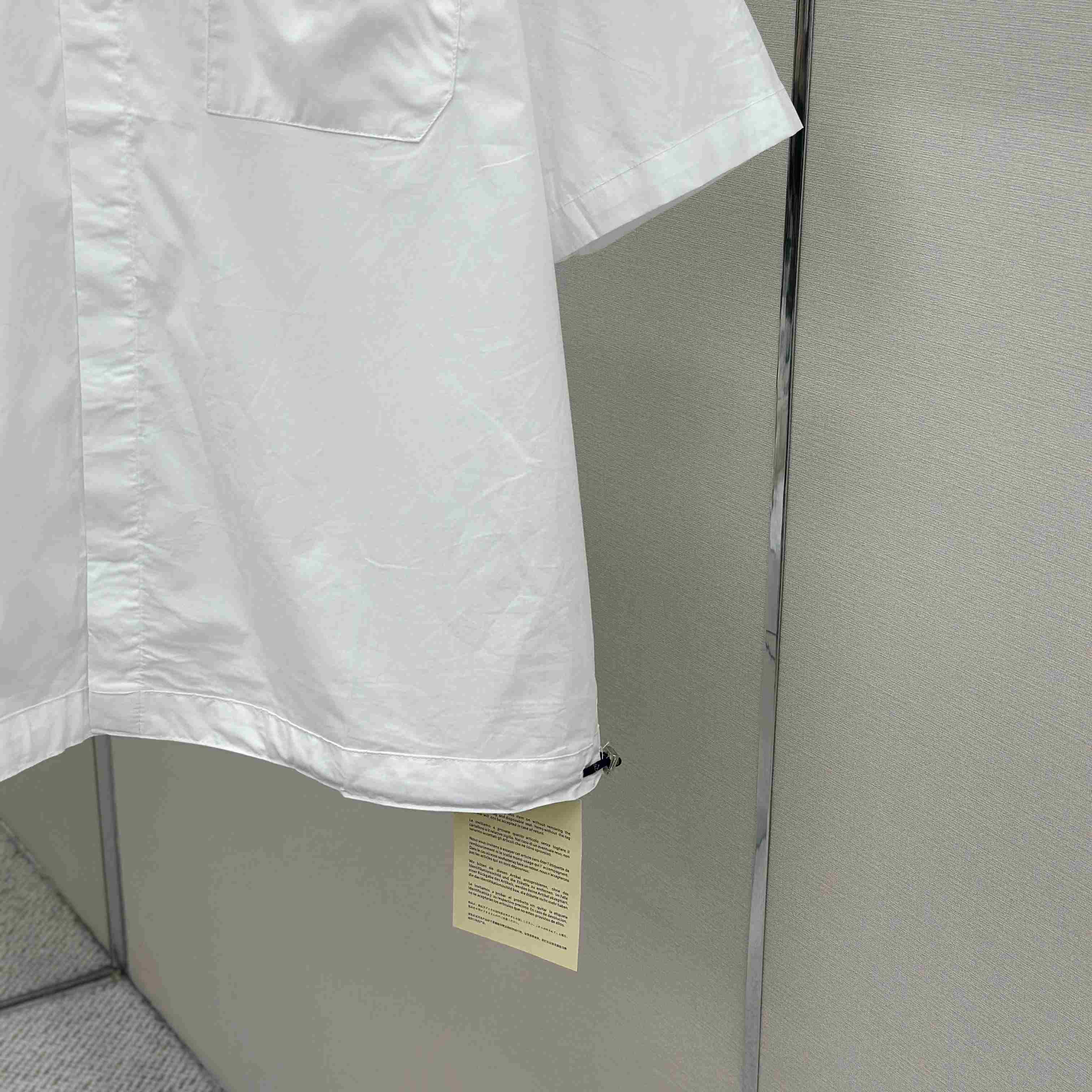 Fendi White Poplin Shirt - DopestKickz