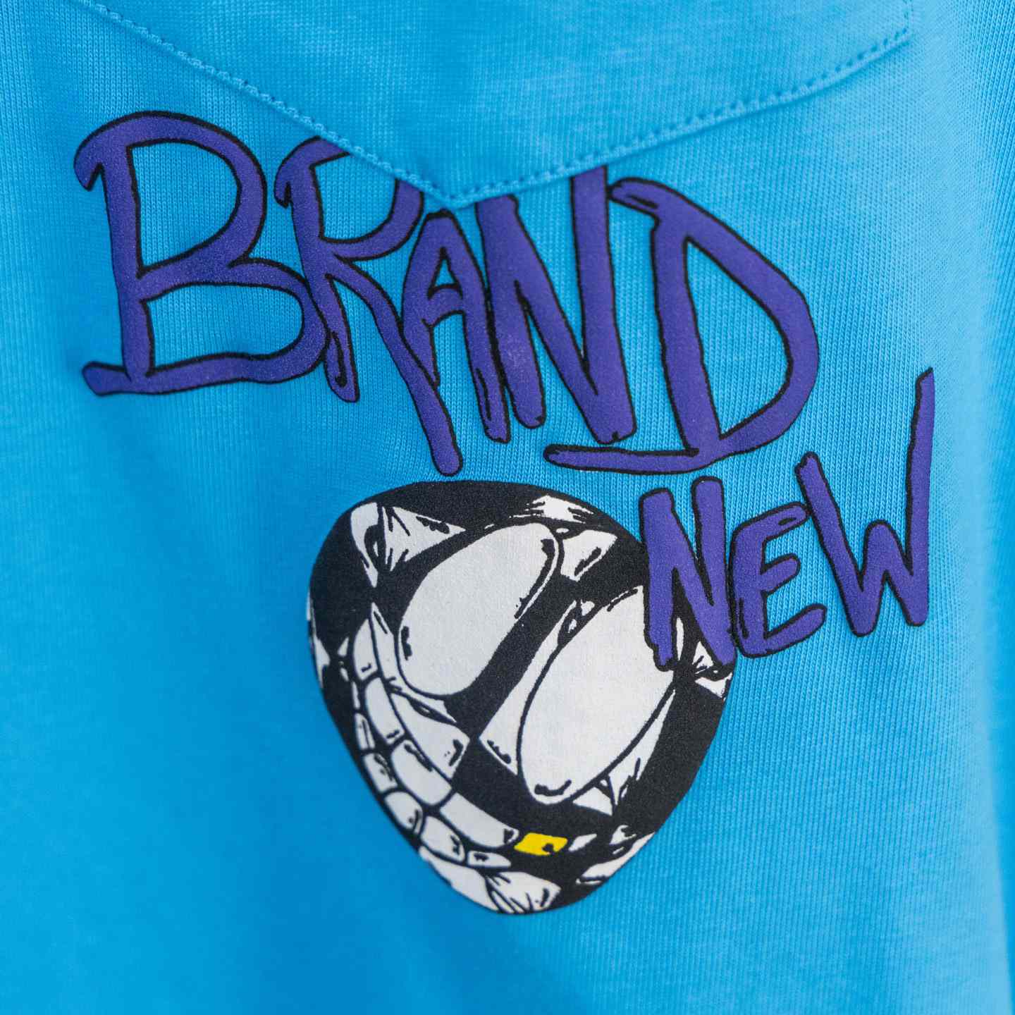 Chrome Hearts Matty Boy Brain New Tee 'Baby Blue' - DopestKickz