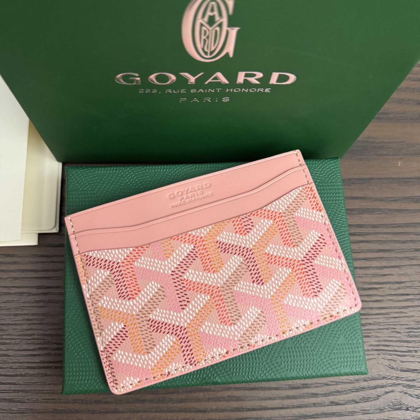 Goyard Saint-Sulpice Card Wallet - DopestKickz