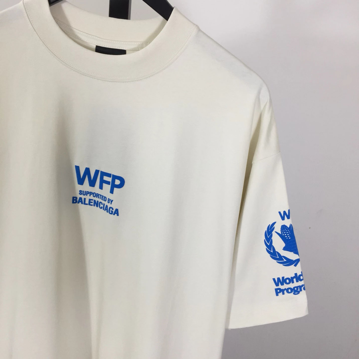 Balenciaga Cotton WFP Oversized Logo T-Shirt - DopestKickz