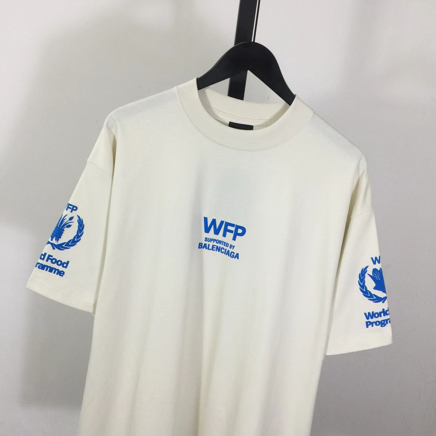 Balenciaga Cotton WFP Oversized Logo T-Shirt - DopestKickz