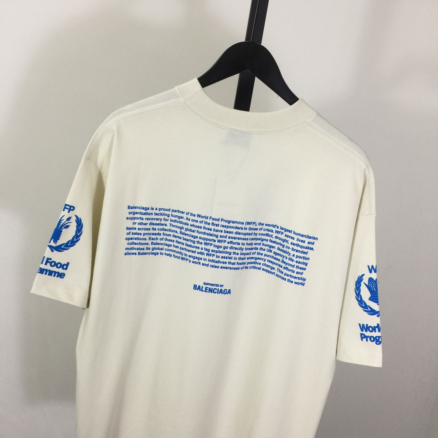 Balenciaga Cotton WFP Oversized Logo T-Shirt - DopestKickz