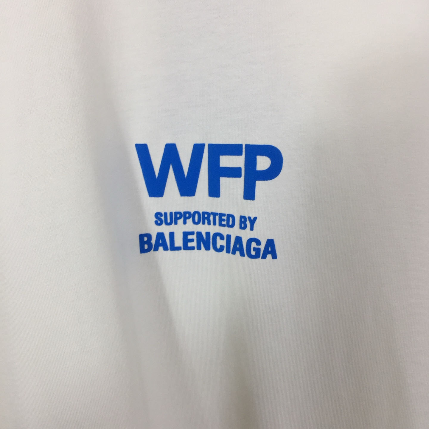 Balenciaga Cotton WFP Oversized Logo T-Shirt - DopestKickz