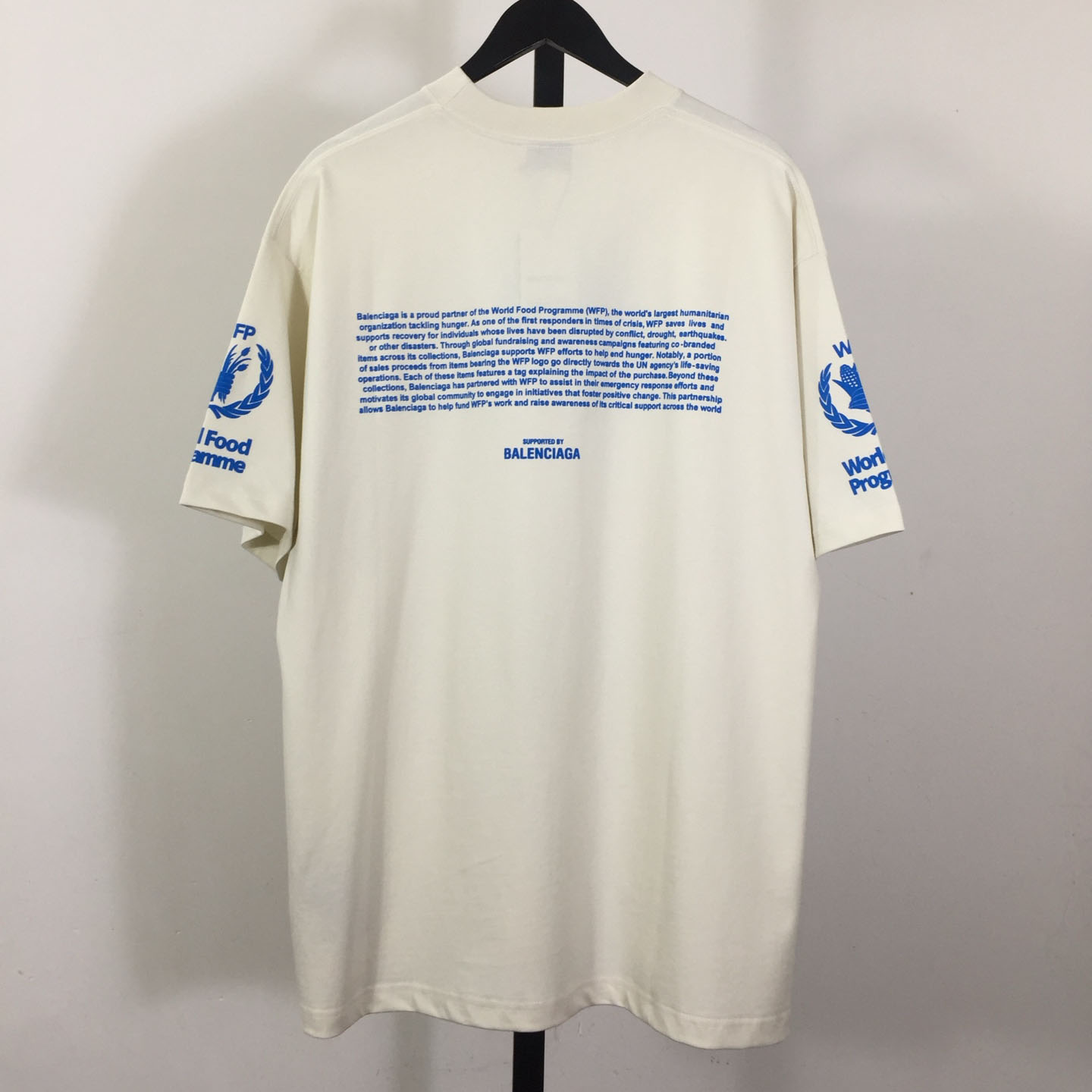 Balenciaga Cotton WFP Oversized Logo T-Shirt - DopestKickz