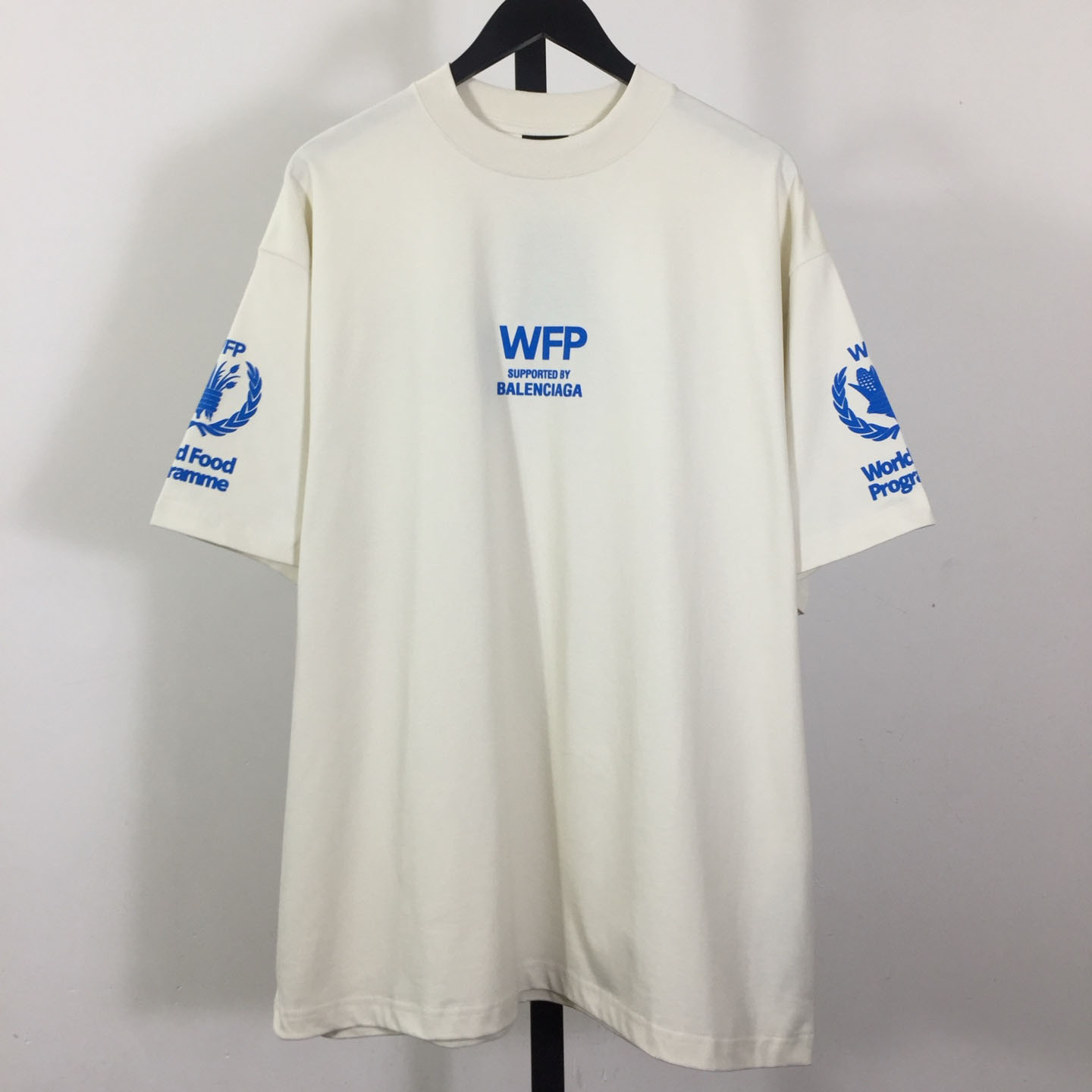 Balenciaga Cotton WFP Oversized Logo T-Shirt - DopestKickz