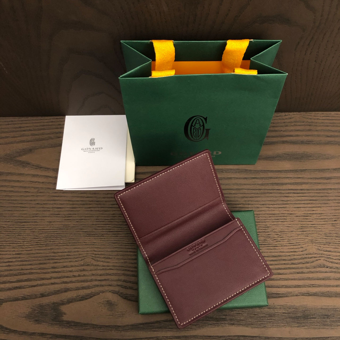 Goyard Malesherbes Card Wallet - DopestKickz