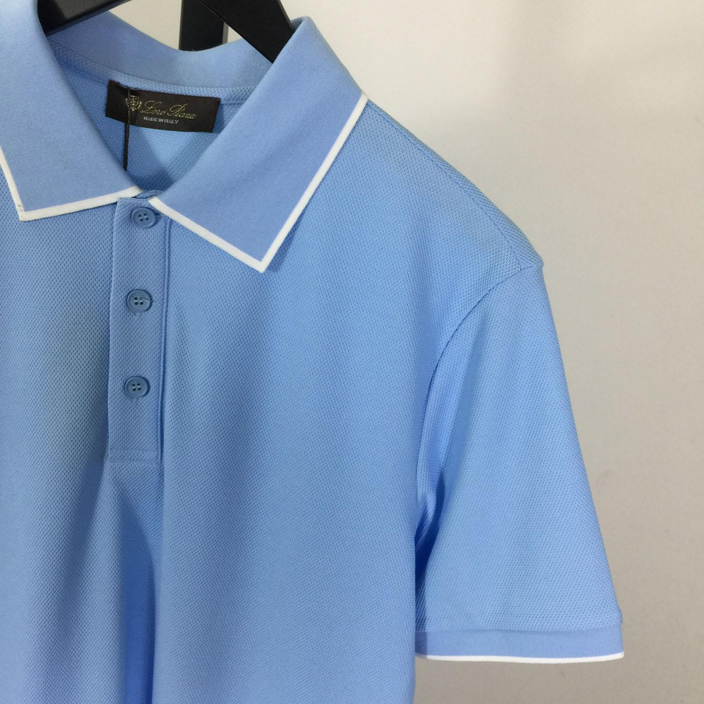 Loro Piana Cotton Polo Shirt - DopestKickz