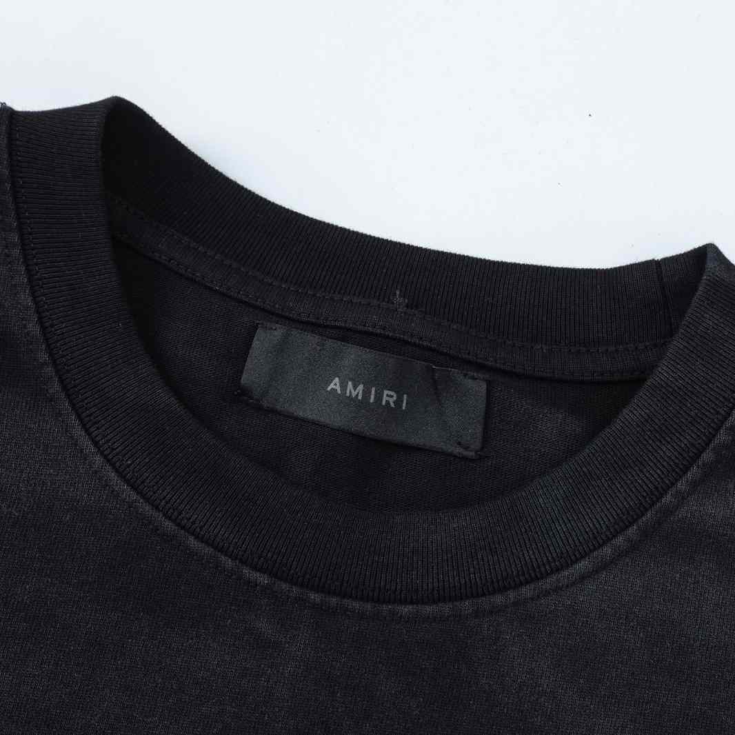 Amiri  Chateau Stamp Oversized Tee - DopestKickz