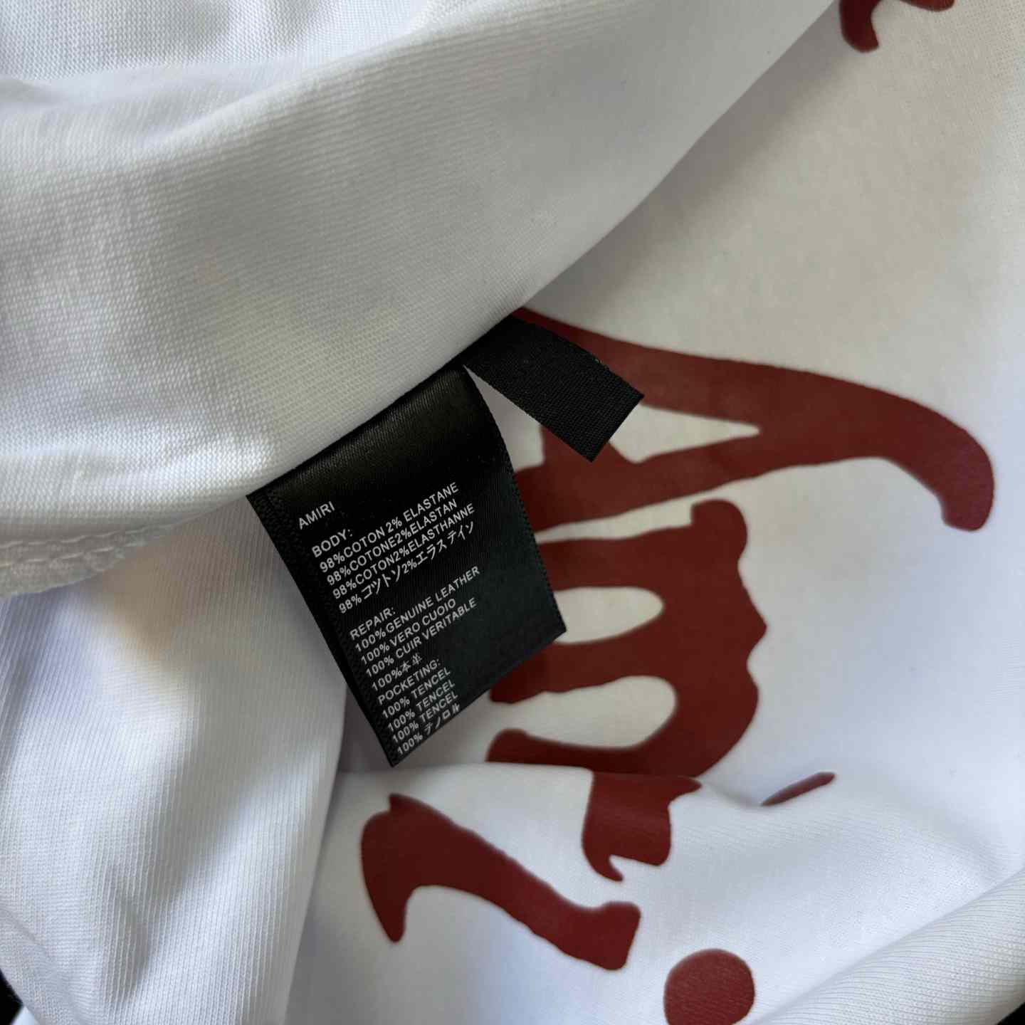 Amiri  MA Chateau Oversized Tee - DopestKickz