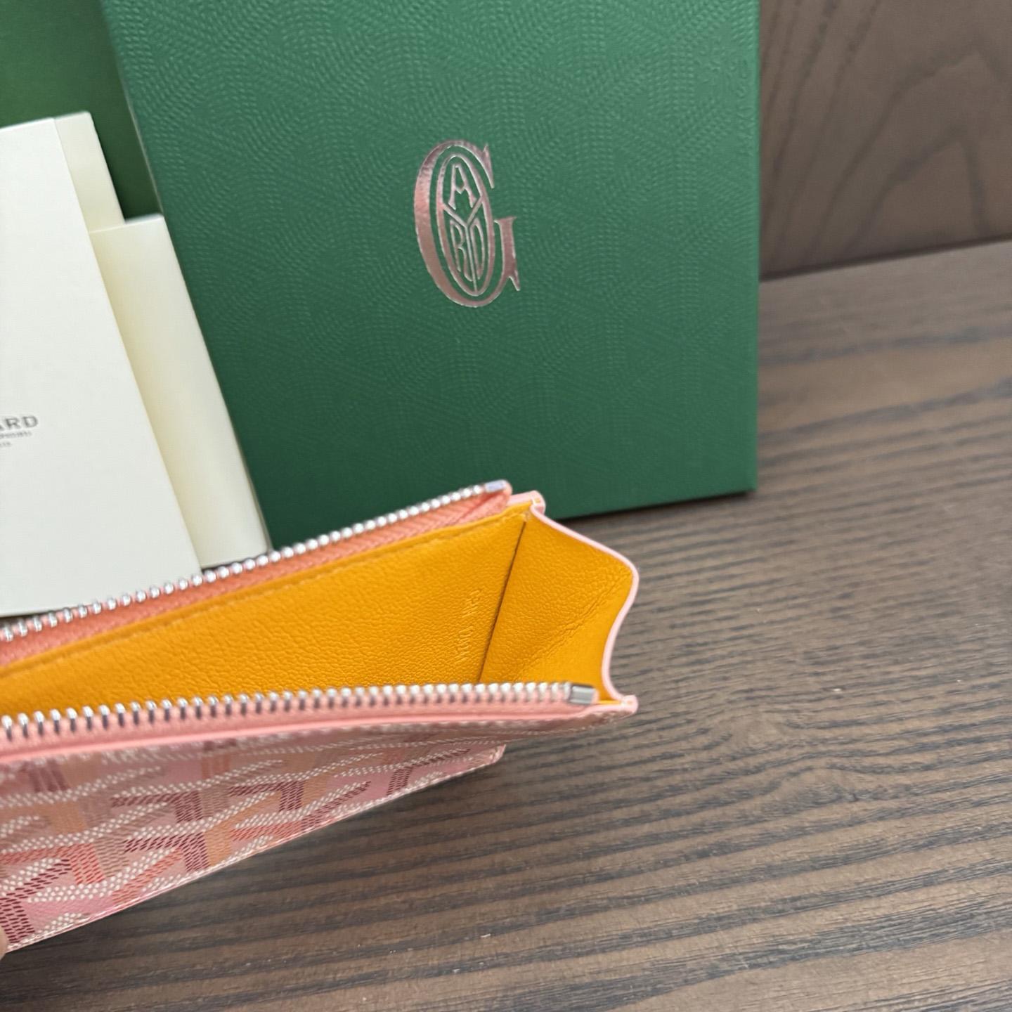 Goyard Bourbon Zipped Card Holder - DopestKickz
