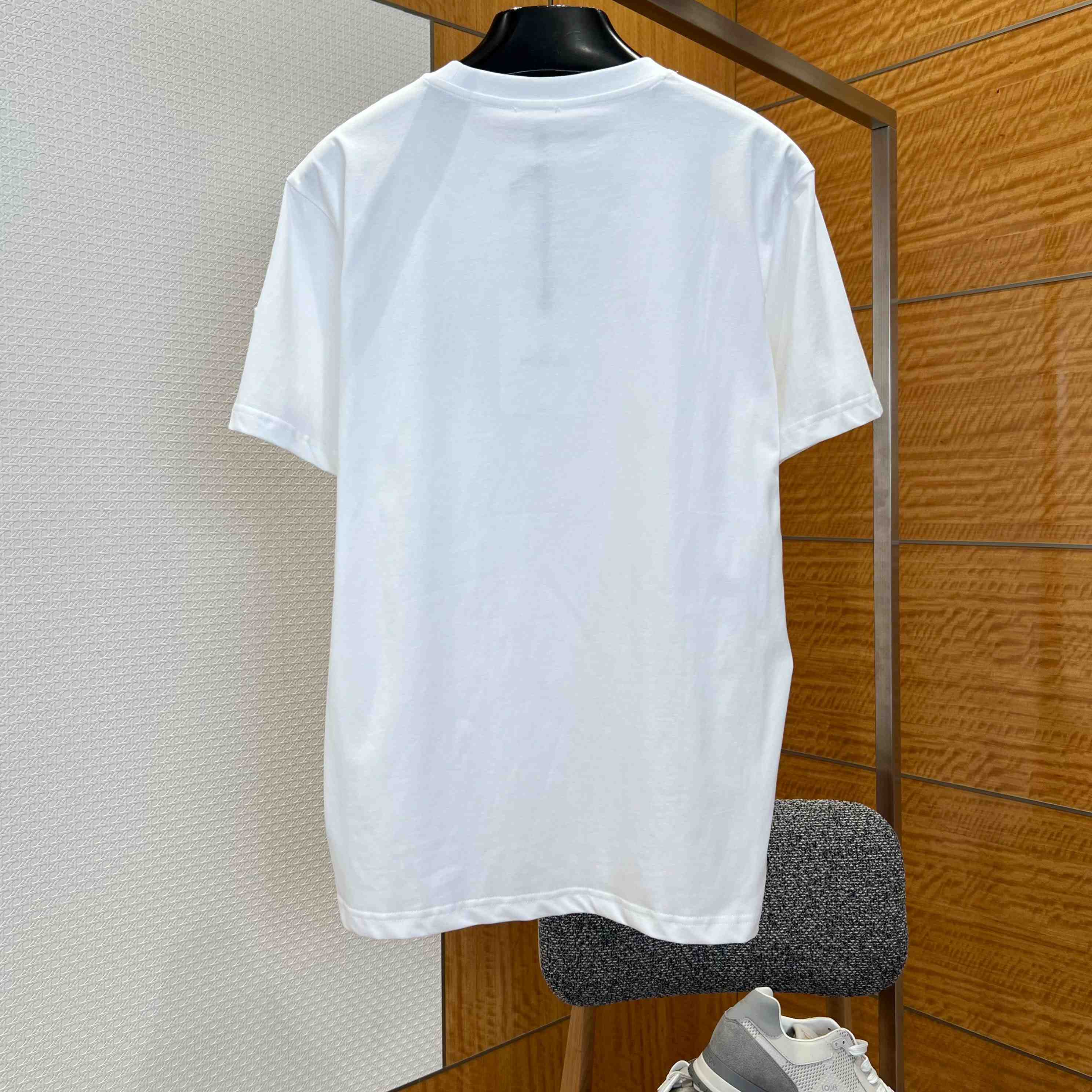 Moncler Overlapped Logo Cotton T-shirt - DopestKickz