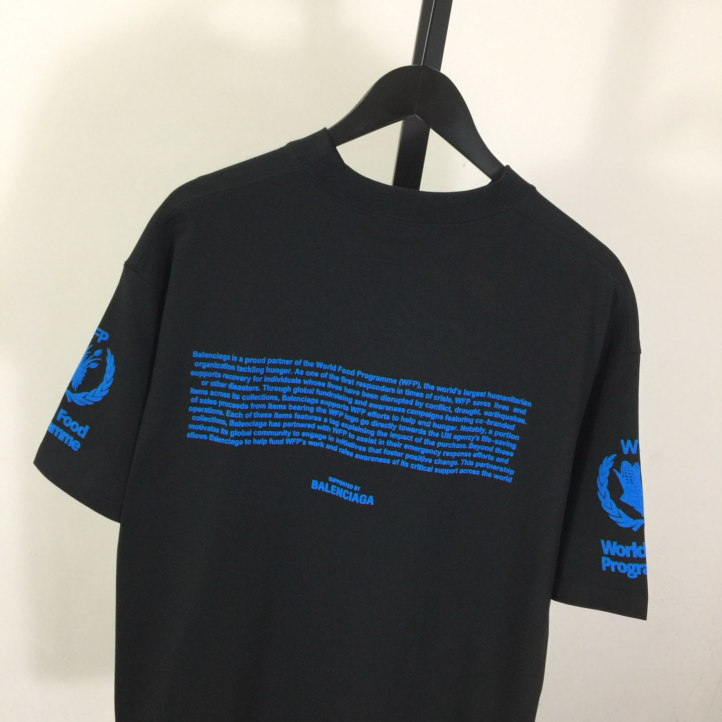 Balenciaga Cotton WFP Oversized Logo T-Shirt - DopestKickz
