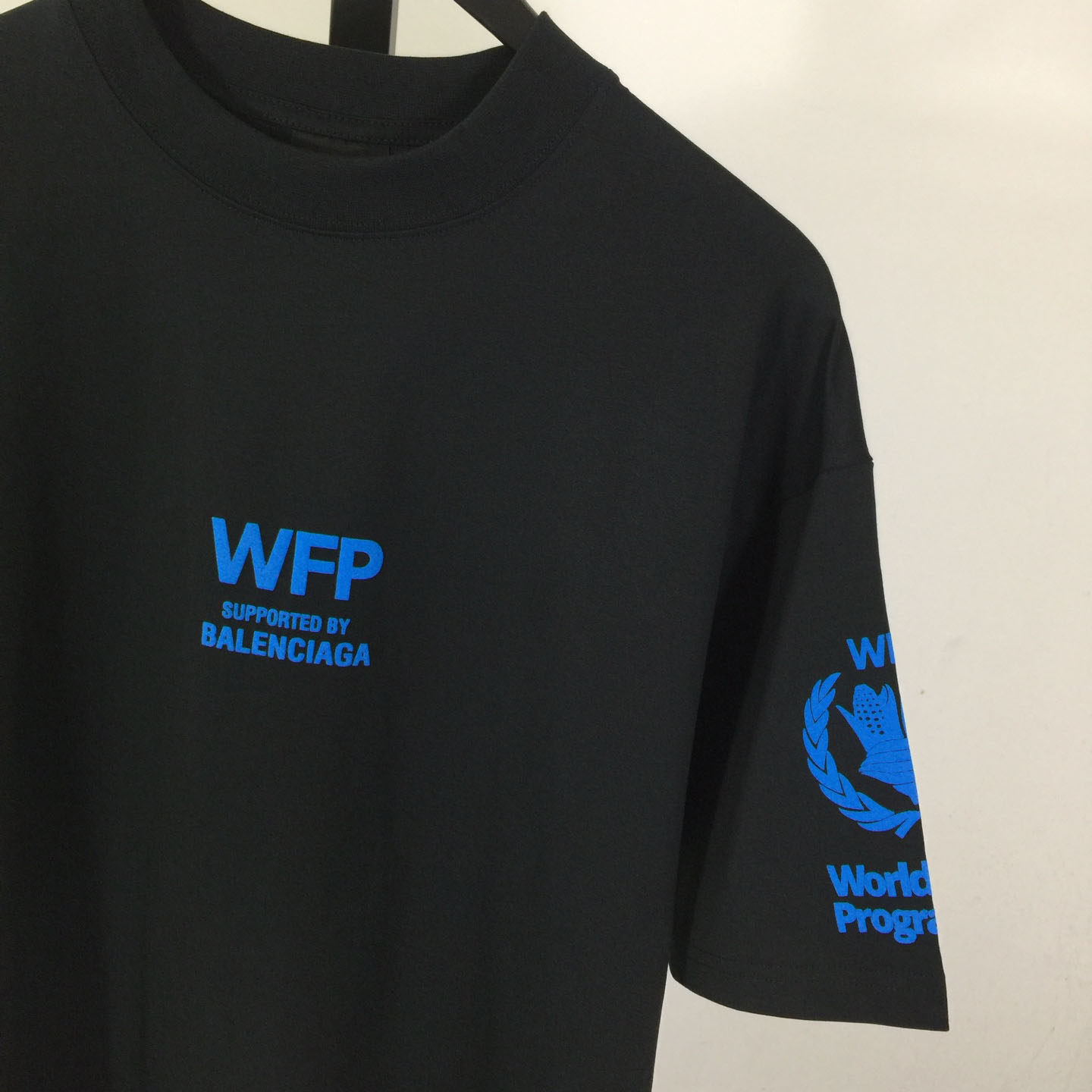 Balenciaga Cotton WFP Oversized Logo T-Shirt - DopestKickz